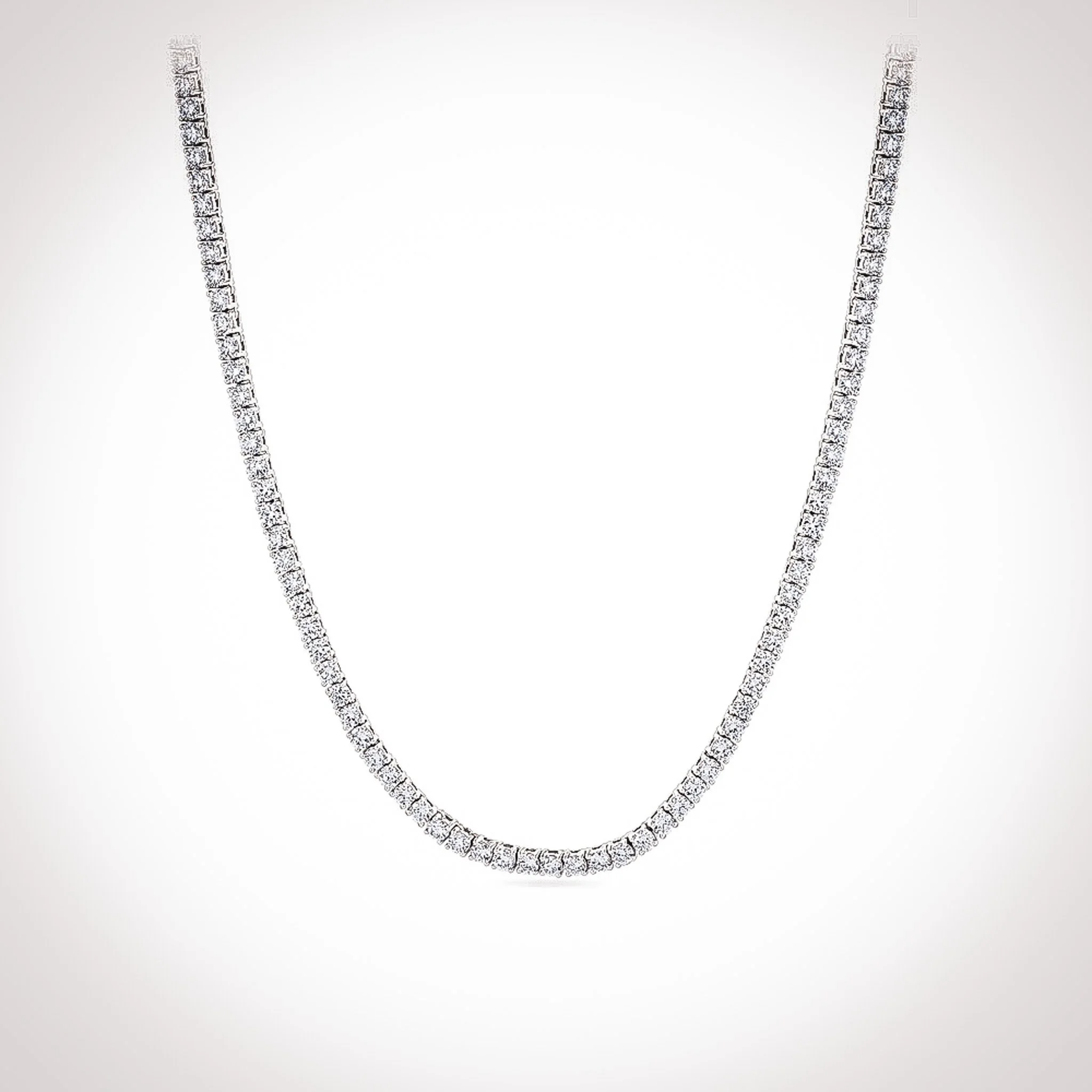 12ct. Lab Diamond Tennis Necklace | Goldie