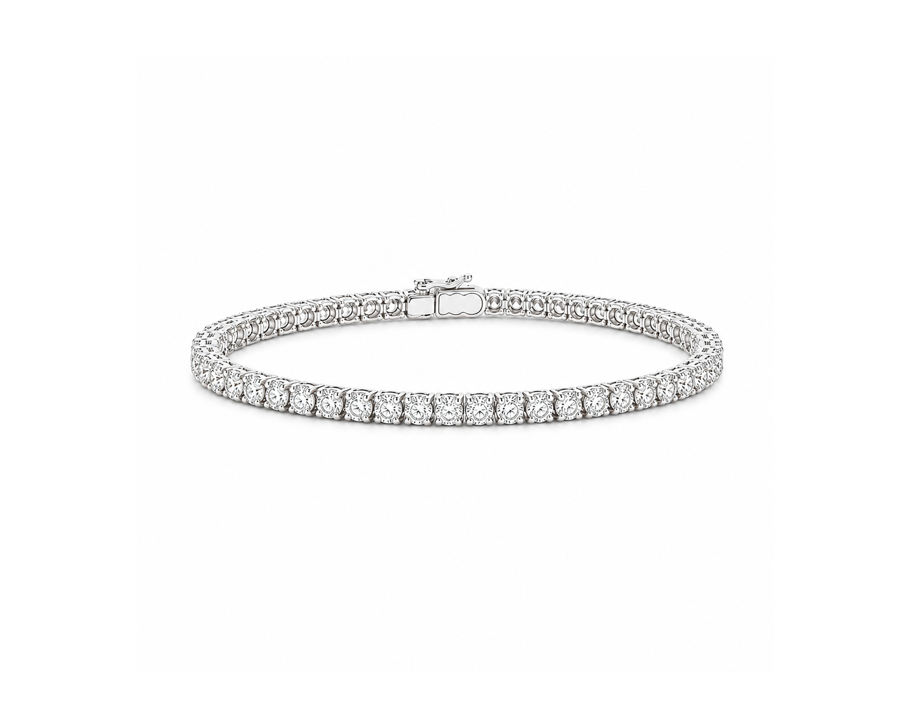 7ct. Natural Diamond Tennis Bracelet | Helen