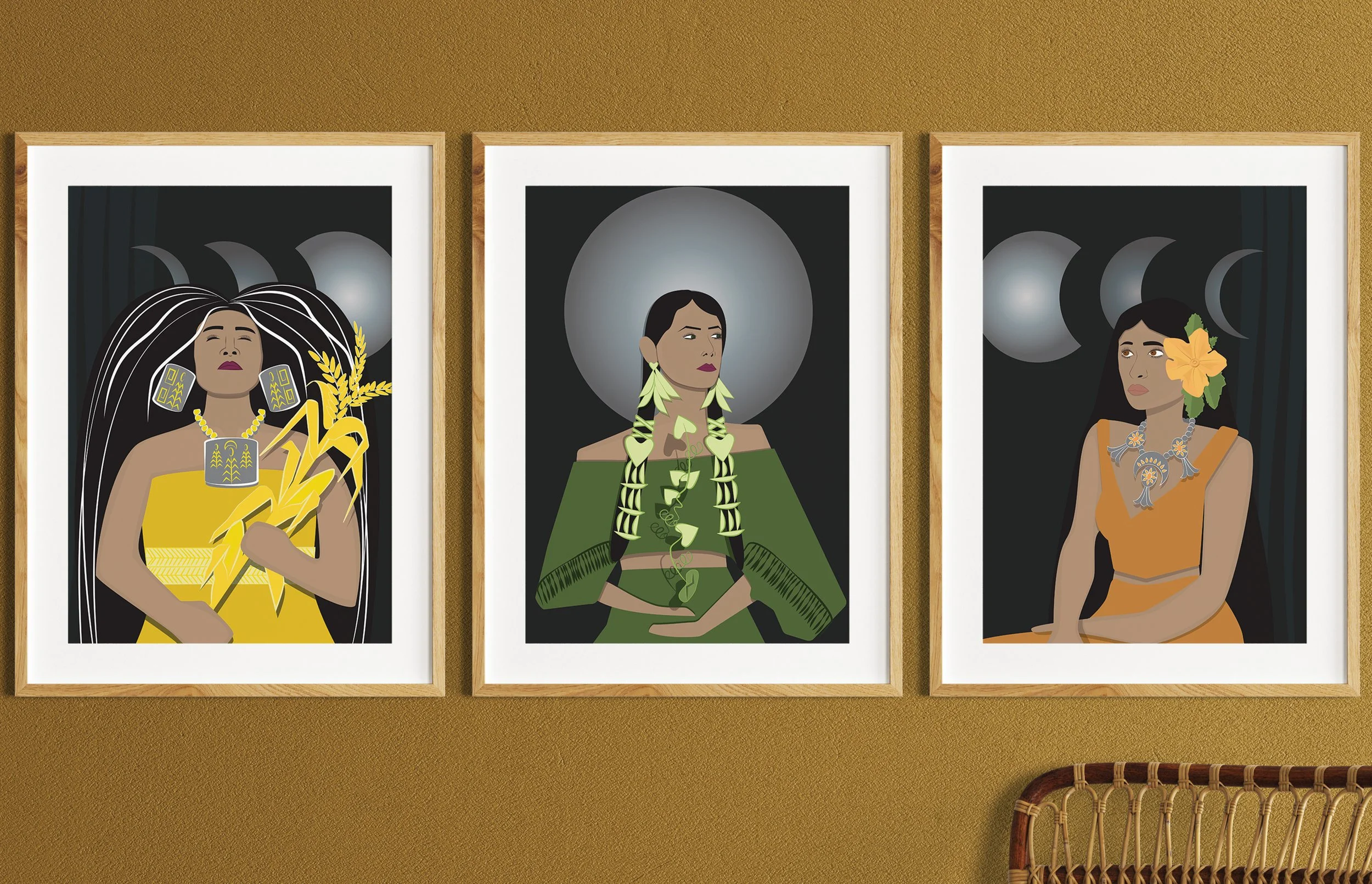 Three Sisters Triptych