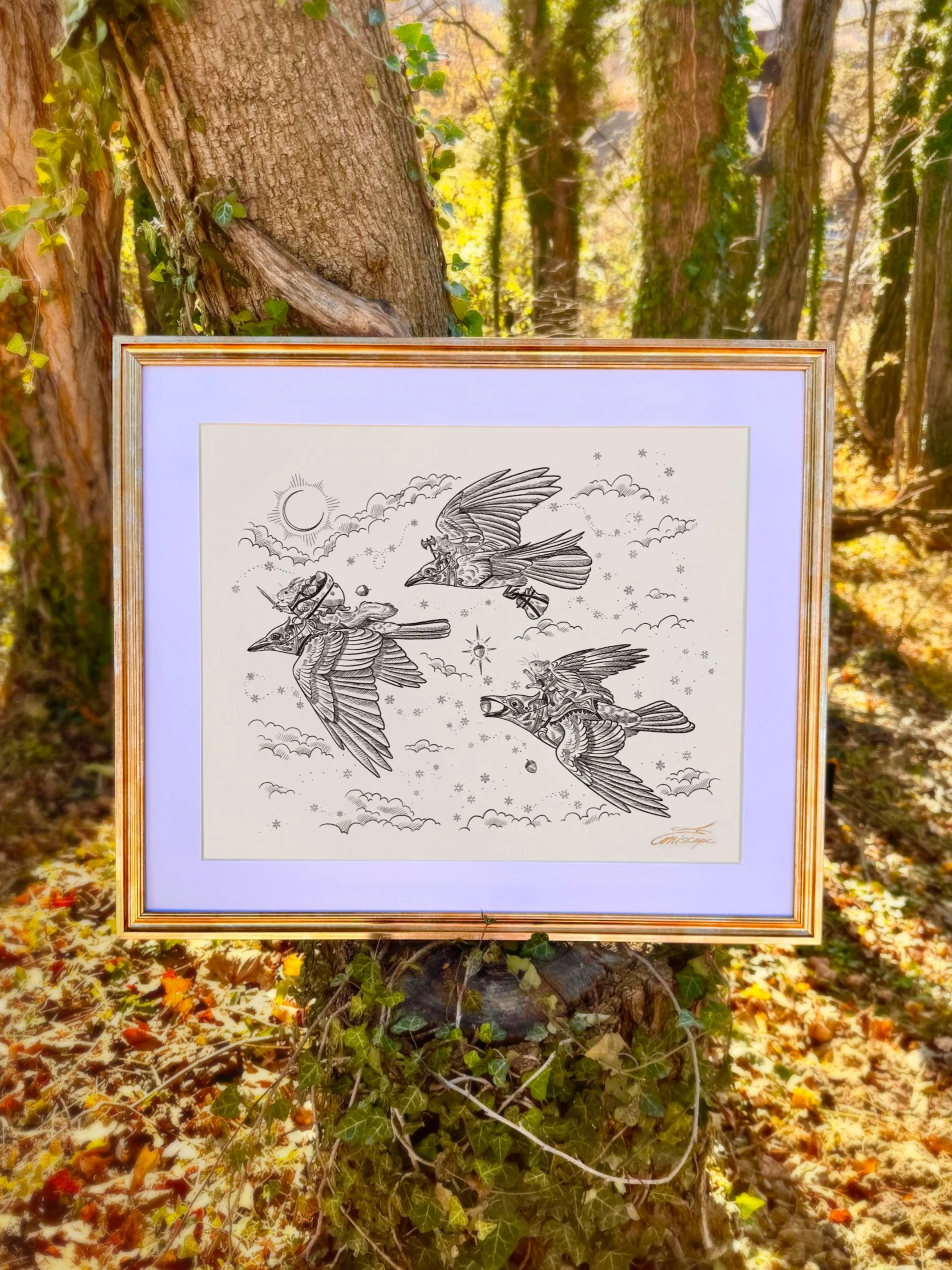 The Rodent's Plightly Flight