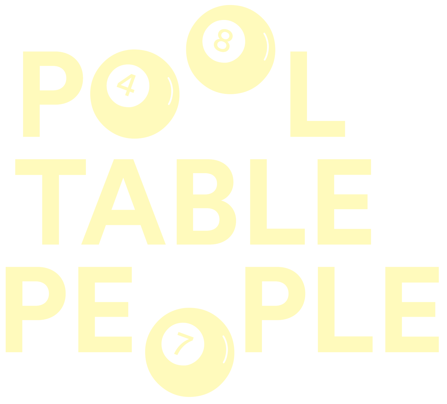 POOL TABLE PEOPLE