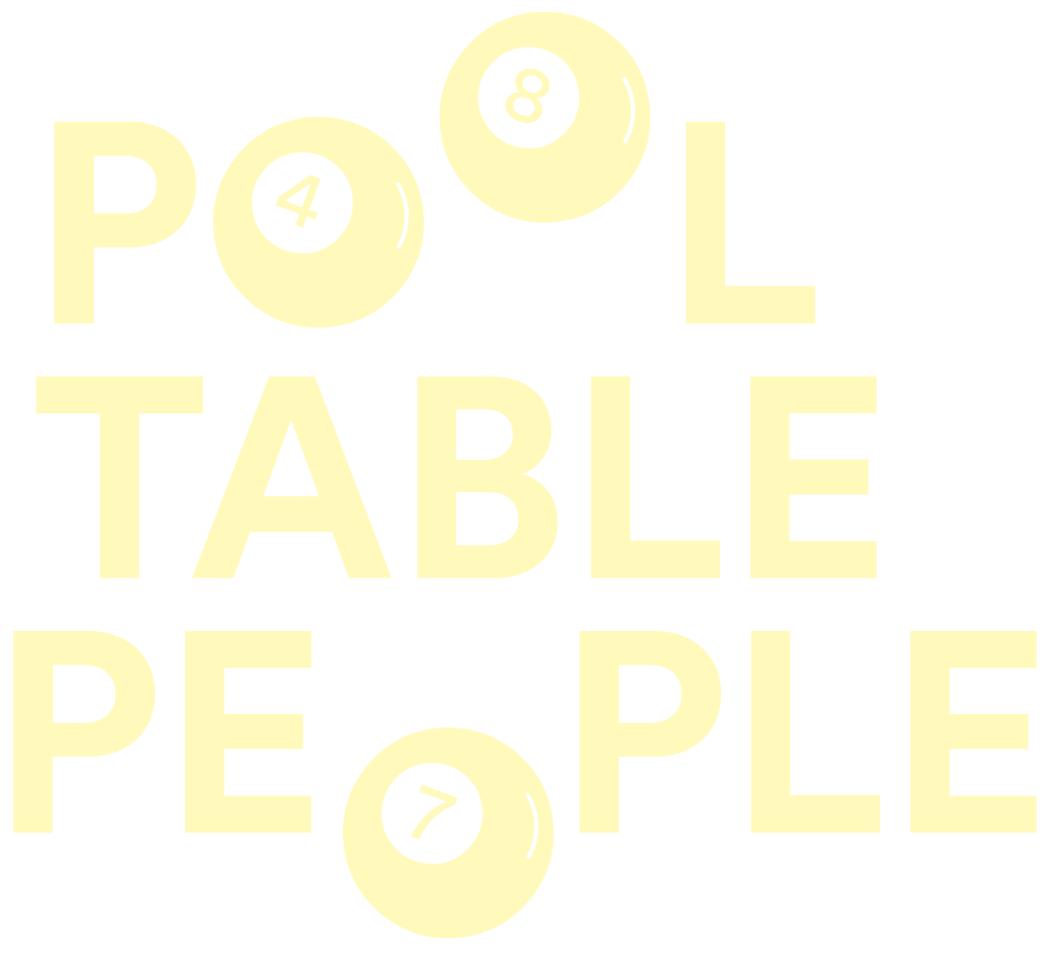 POOL TABLE PEOPLE