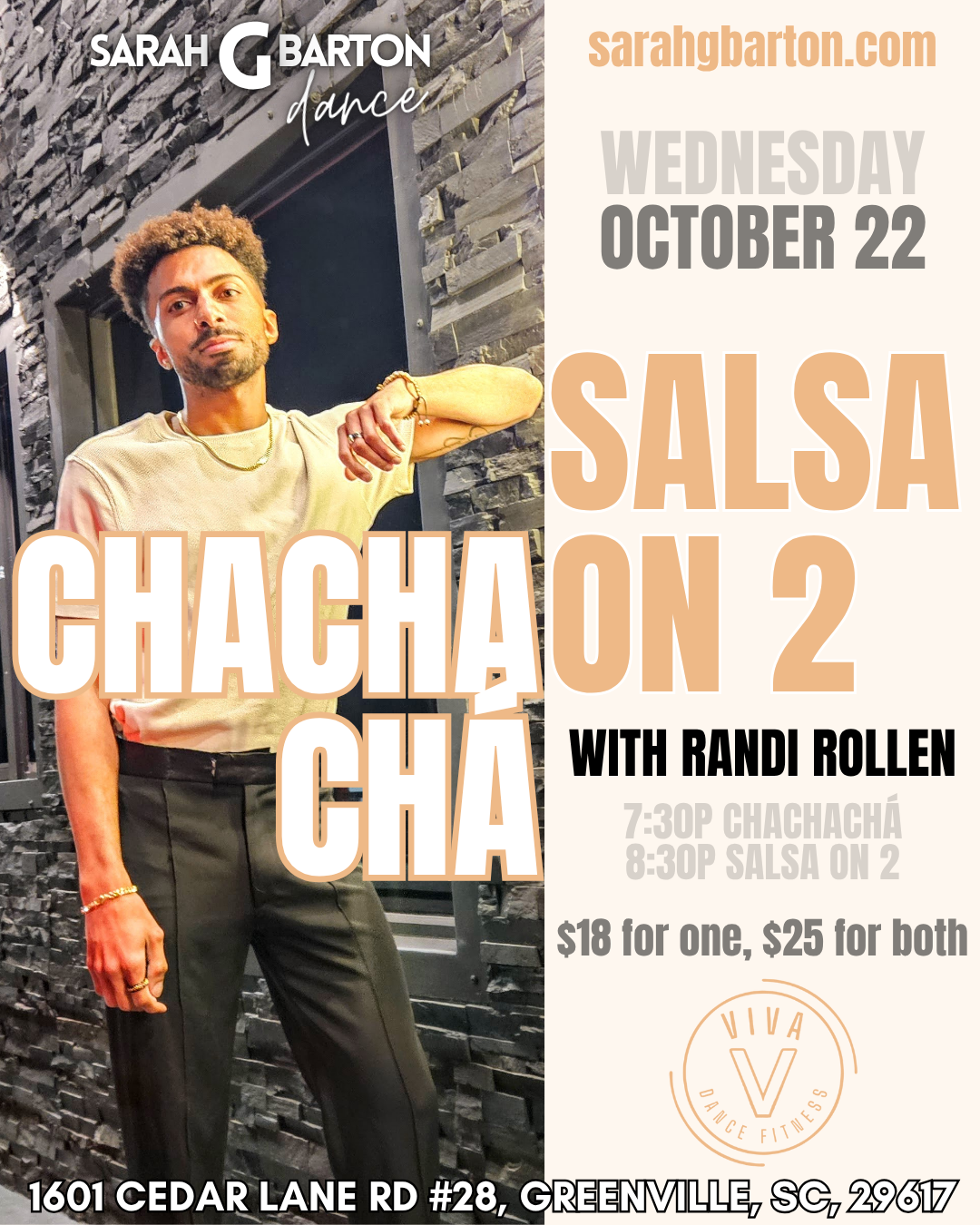 Chachachá + Salsa On 2 Workshops