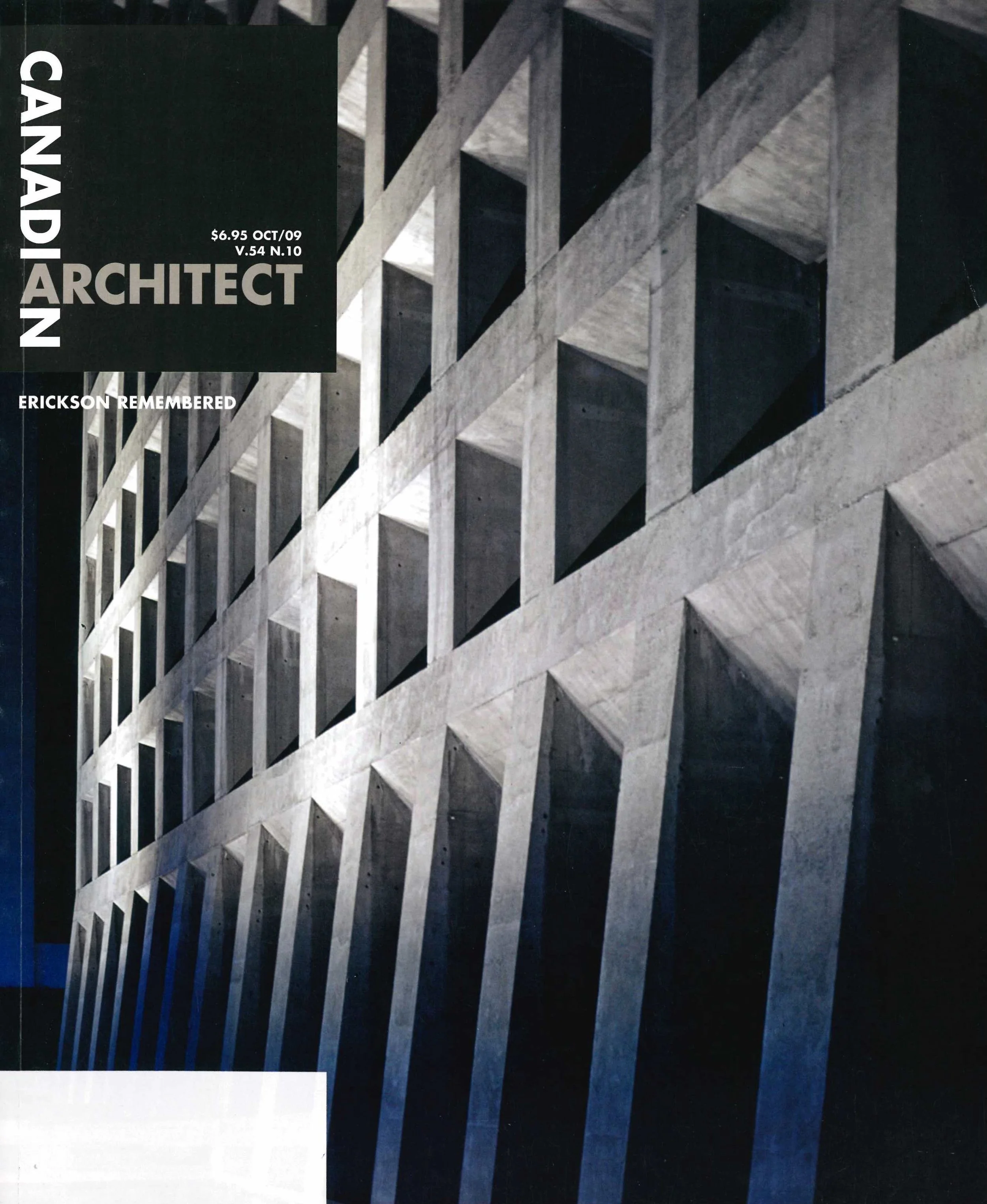 Canadian Architect Magazine - October 2009