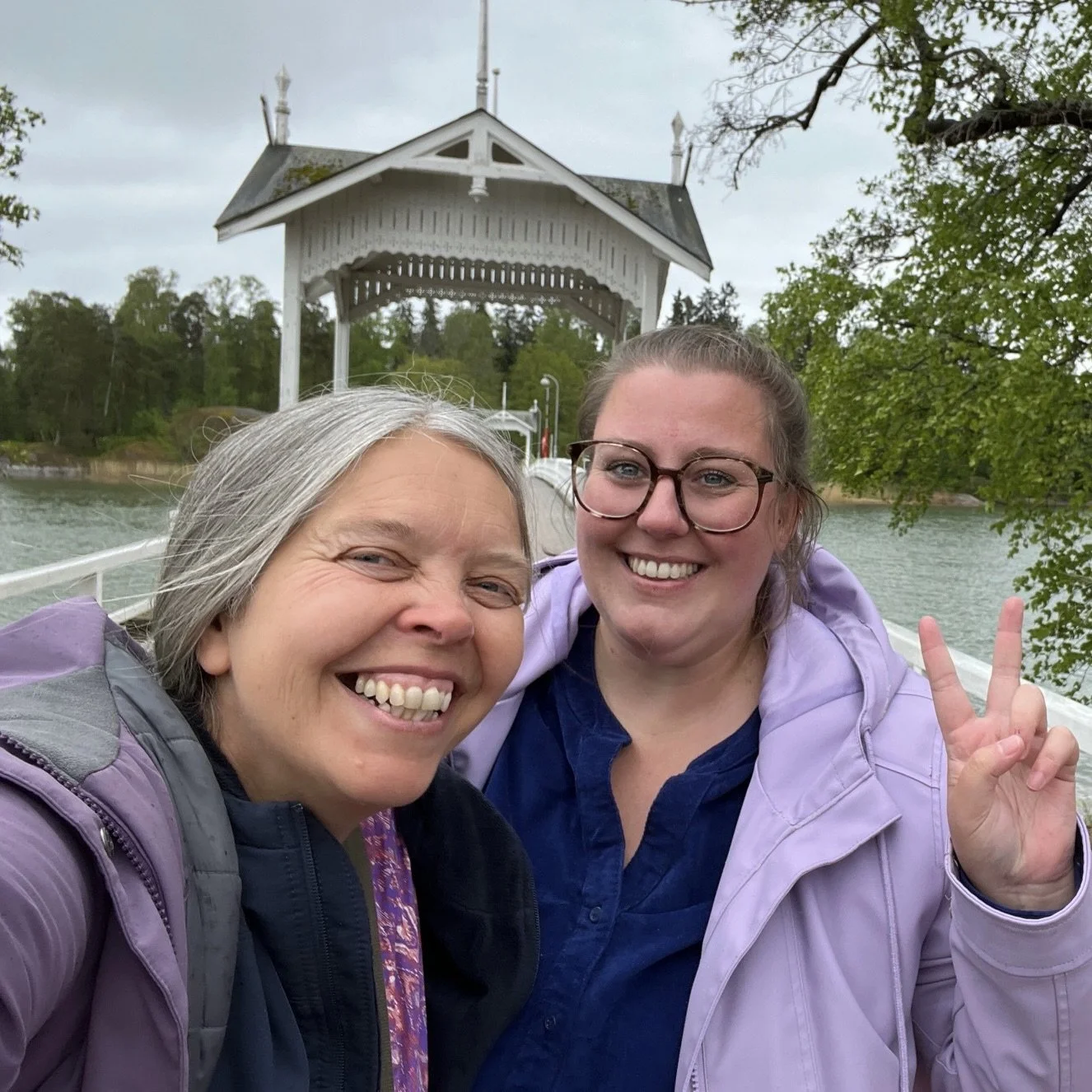 Veronique and Lisa visited Finland in May 2025. Lisa was judging WHOC Qualifications and Veronique was assisting.