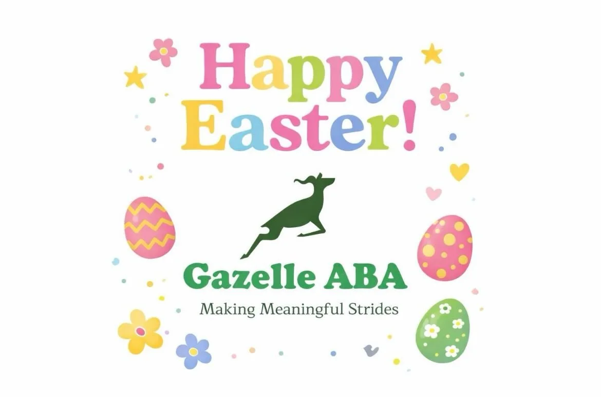 Happy Easter 🌸🐣✨

Wishing you a day filled with joy, renewal, and meaningful moments with loved ones 💛

#HappyEaster #SpringJoy #GazelleABA #MakingMeaningfulStrides