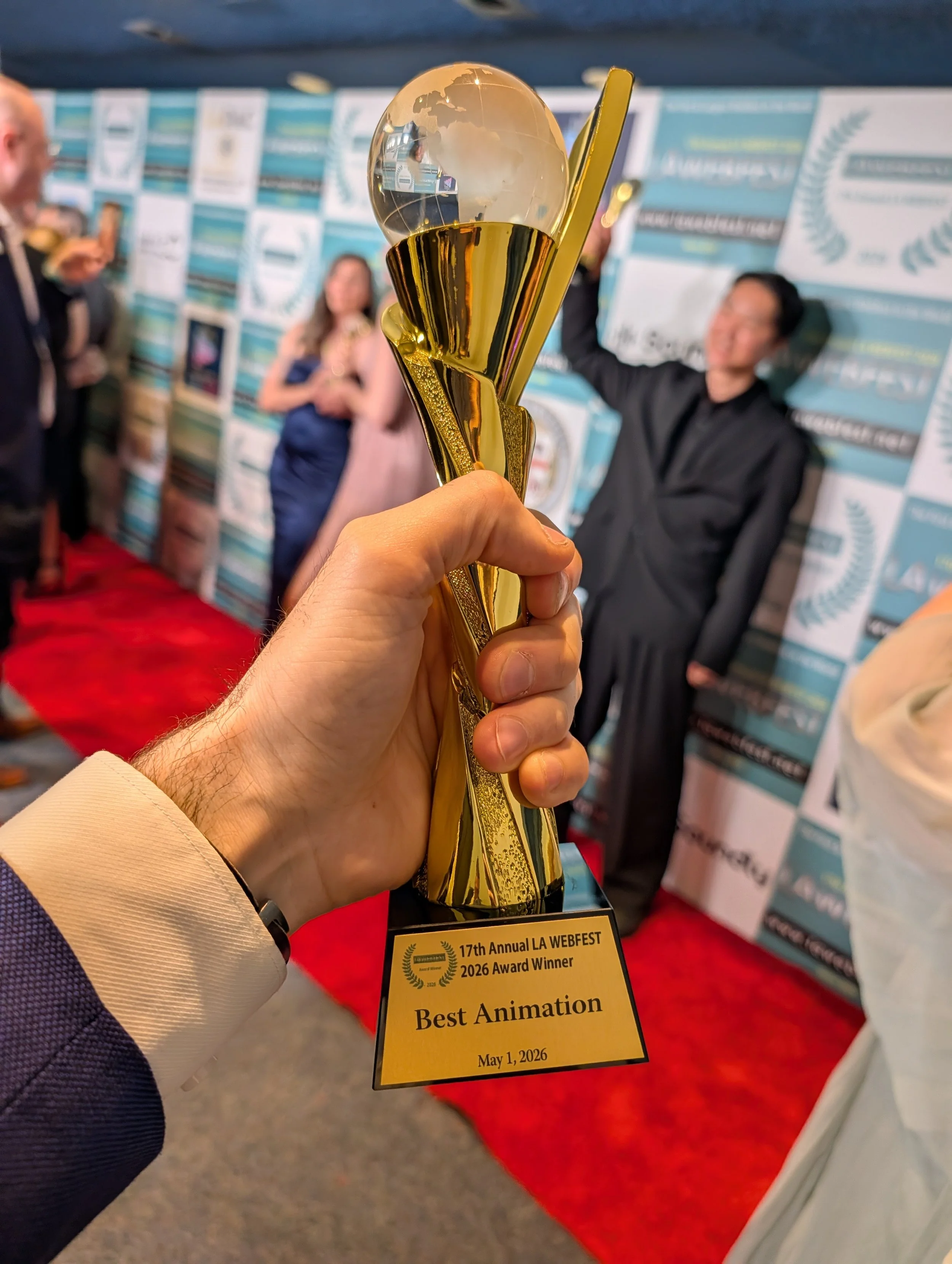 CLACKERVILLE WINS “BEST ANIMATION”!