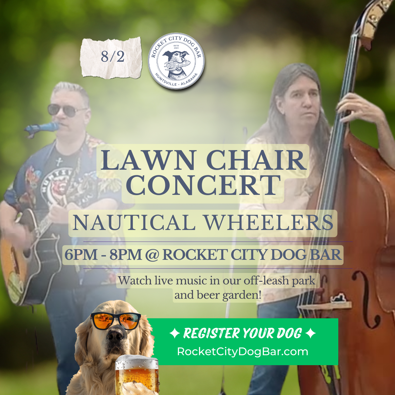 Lawn Chair Concert: Nautical Wheelers