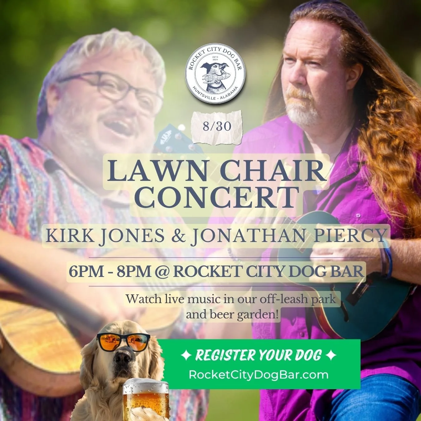 Lawn Chair Concert: Kirk Jones & Jonathan Piercy