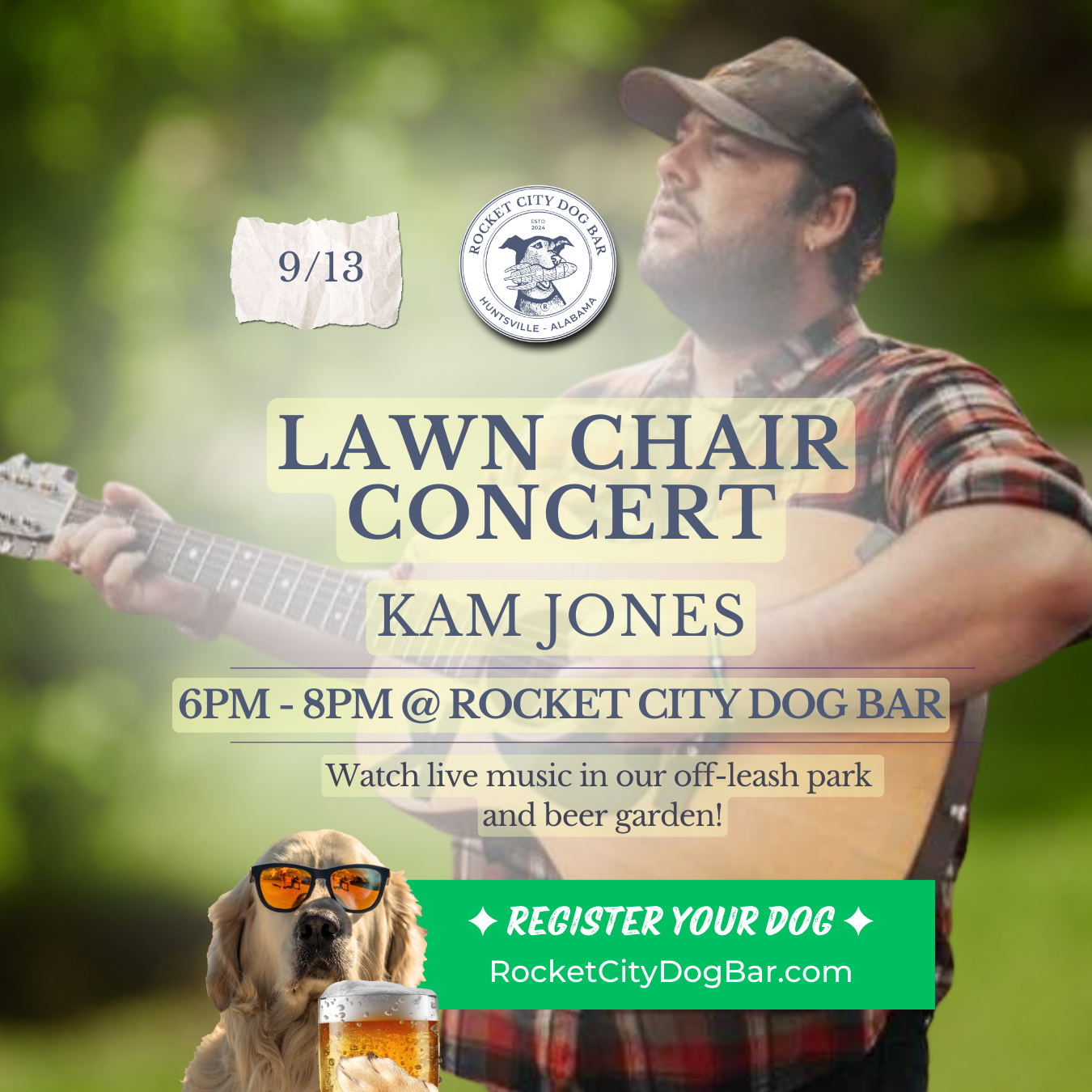 Lawn Chair Concert ft Kam Jones