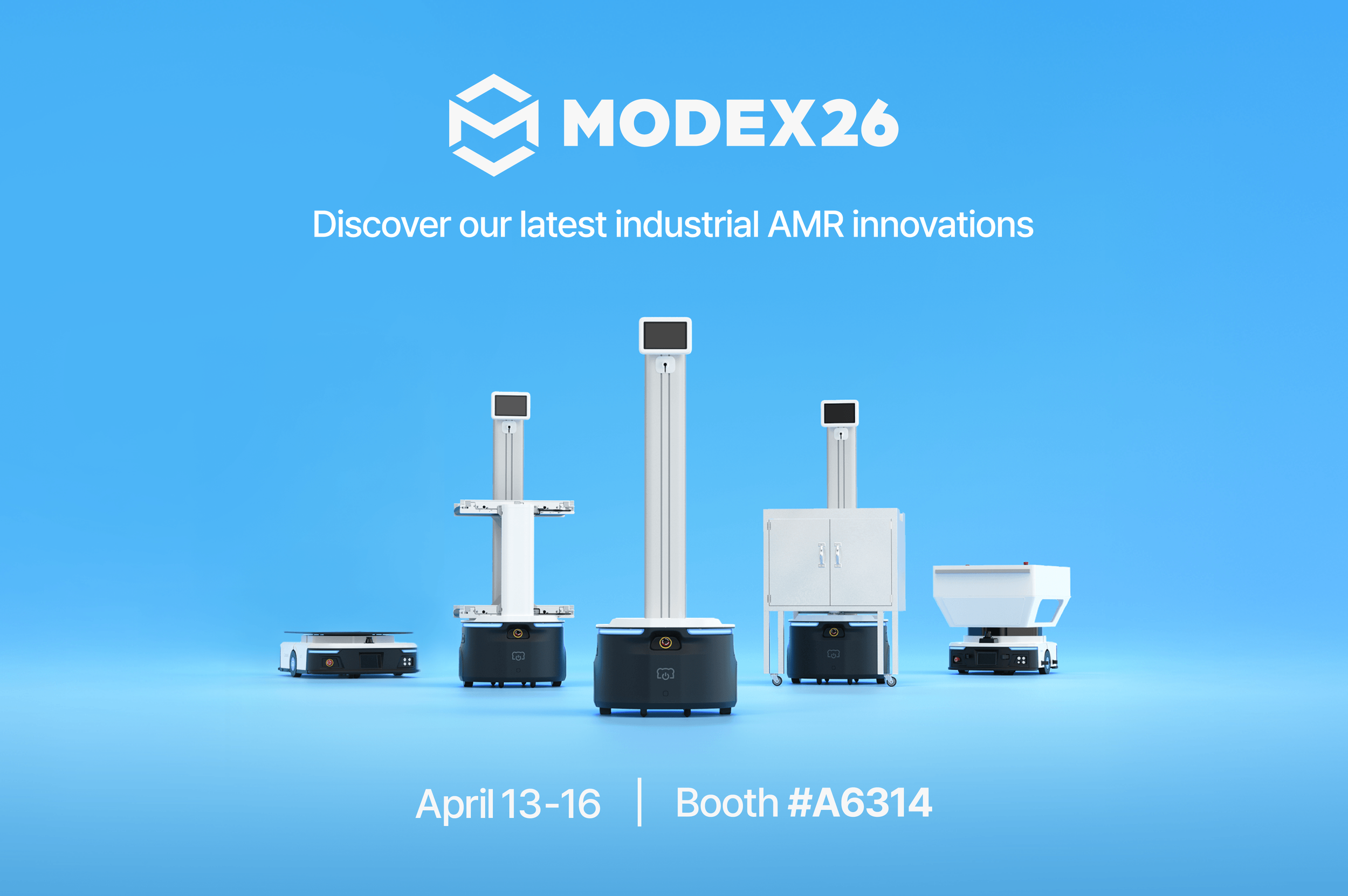 Bear Robotics Akan Mempamerkan AMR Perindustrian Generasi Akan Datang di MODEX 2026