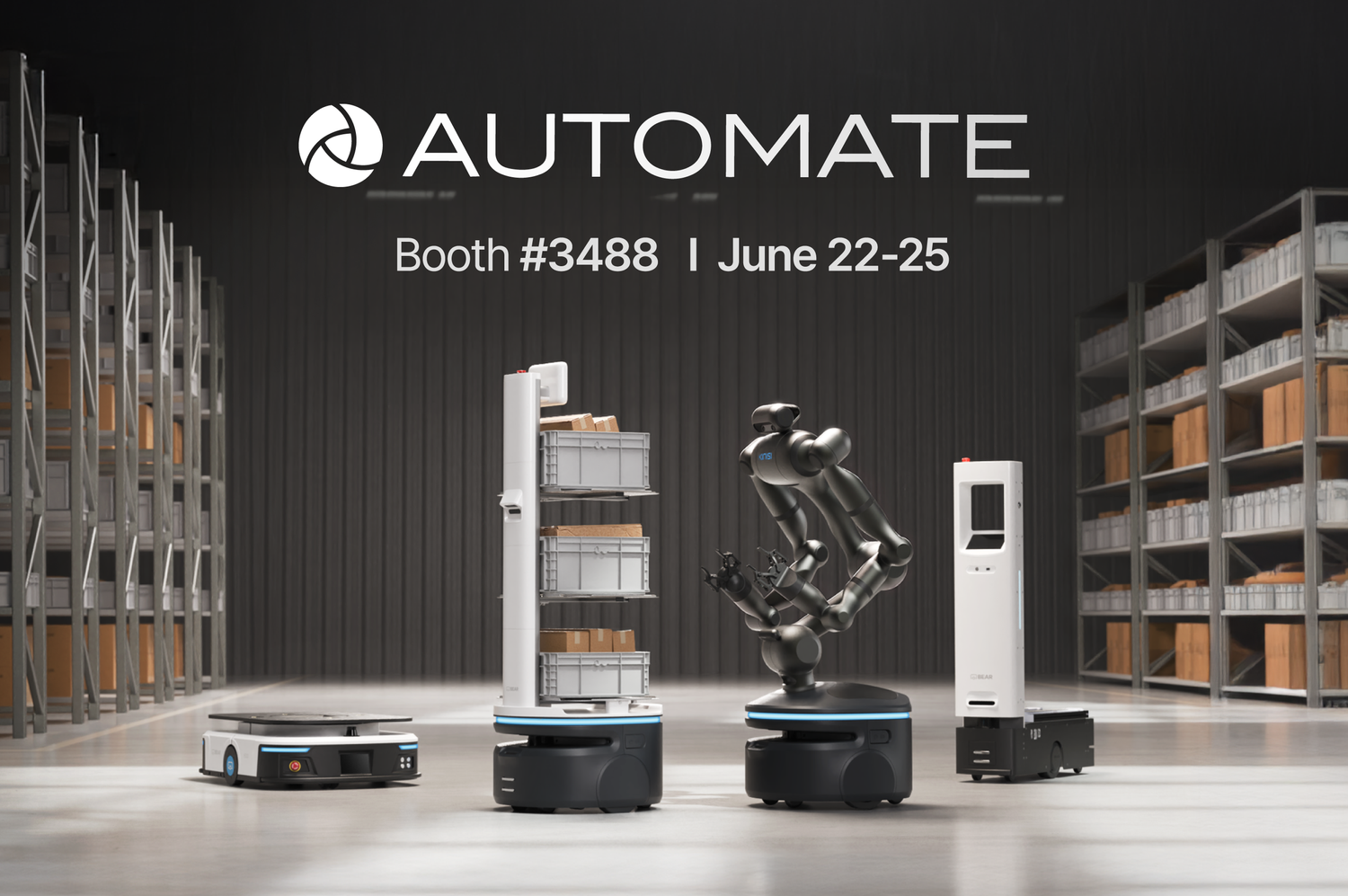 Bear Robotics Showcases Innovative AMR Lineup at Automate 2026