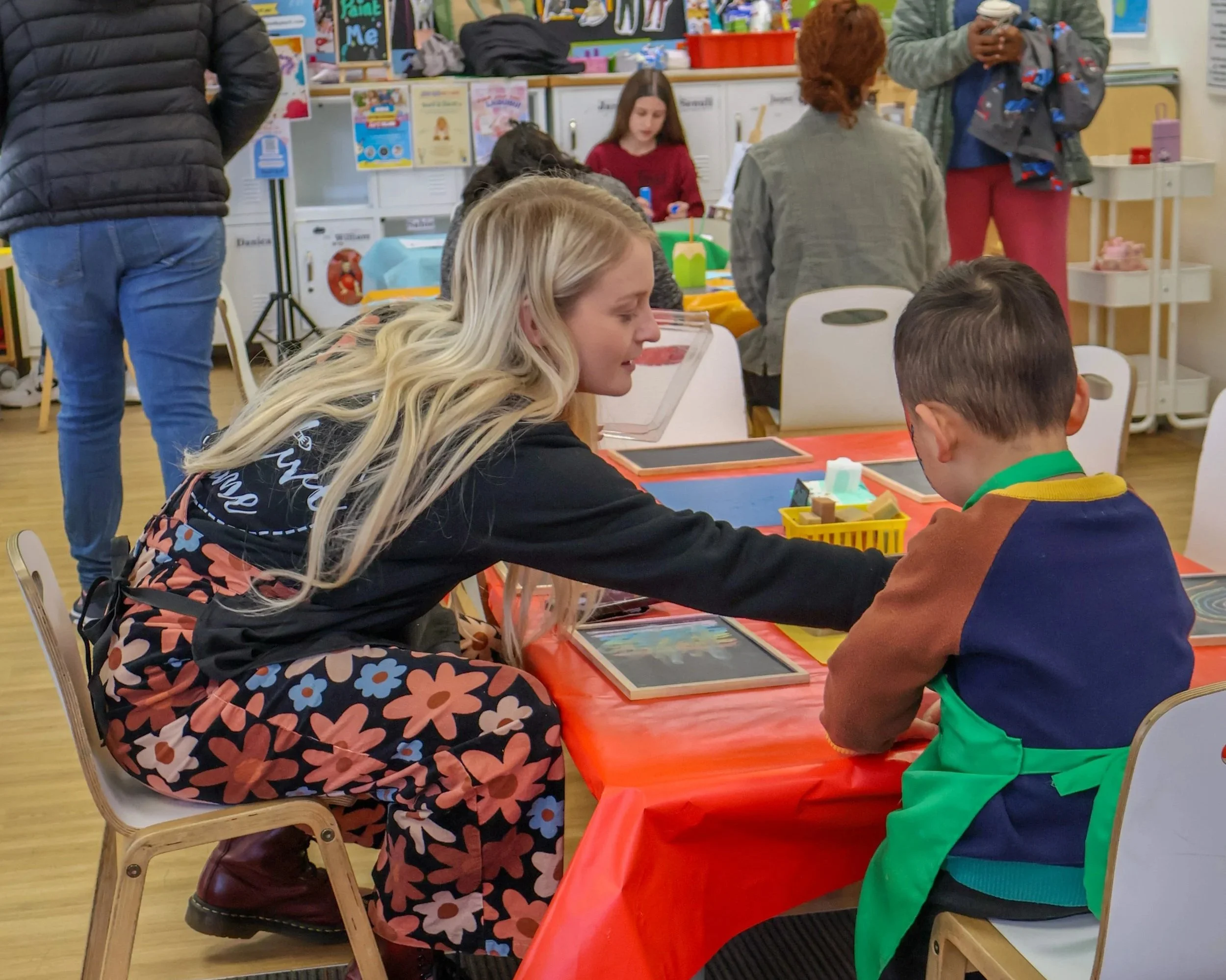 Colour, Creativity, and Community: Highlights from Our Paint & Play Day