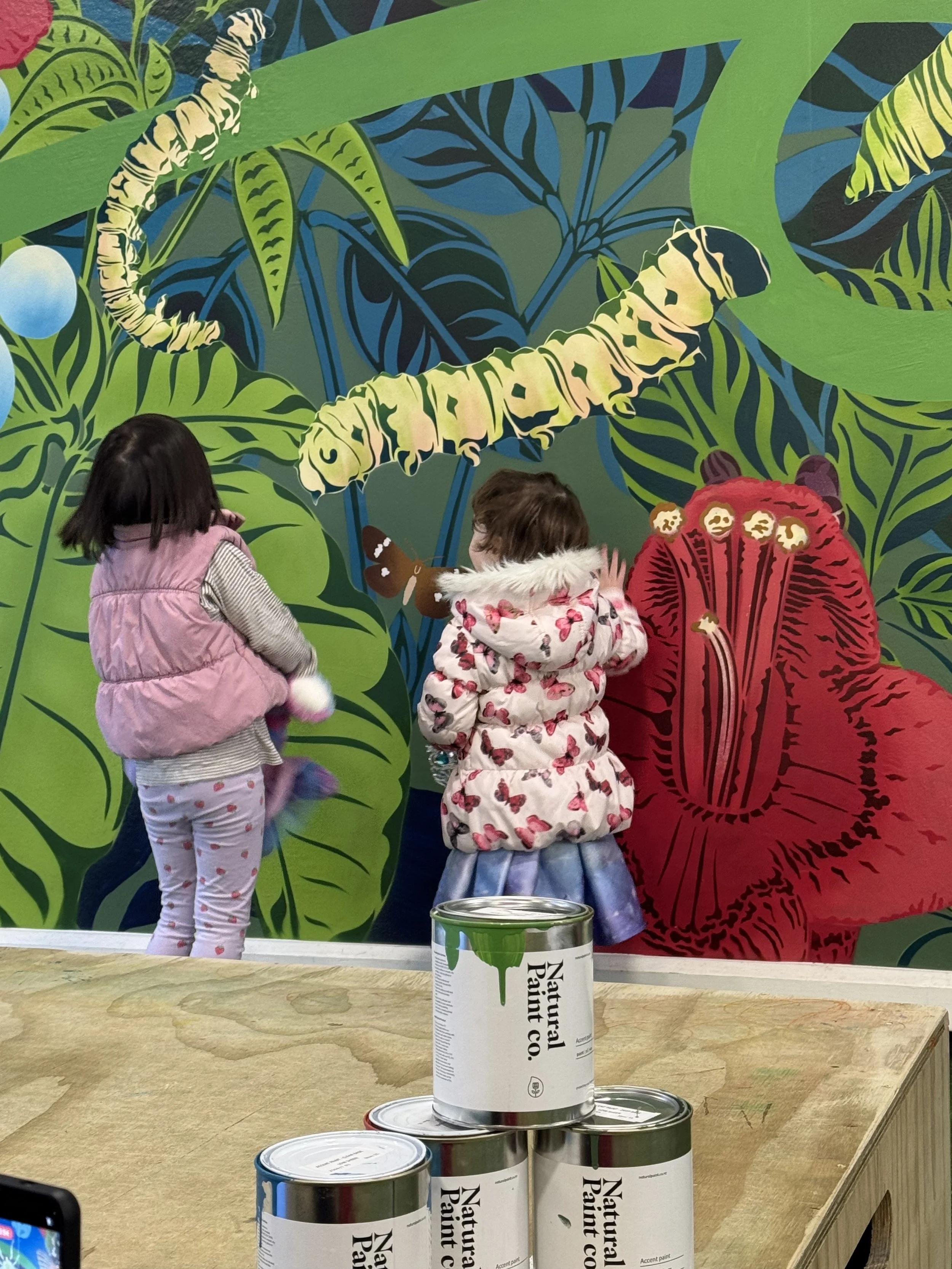 “Wings of Wonder: The Puriri Moth’s Story on Our Walls”