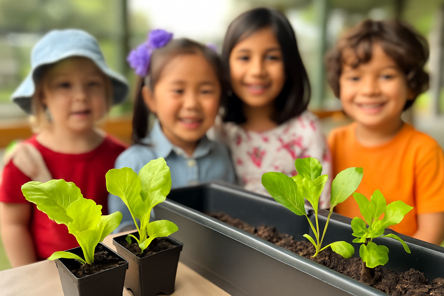 🌱 Growing Little Kaitiaki: The Joy and Learning of Planting Seedlings in Our Inner-City Preschool