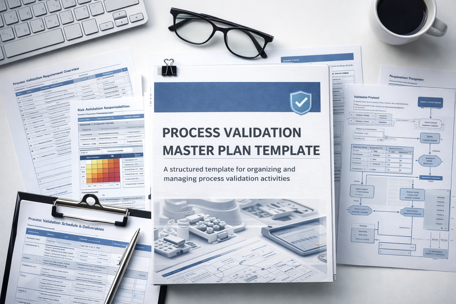 Process Validation Master Plan template