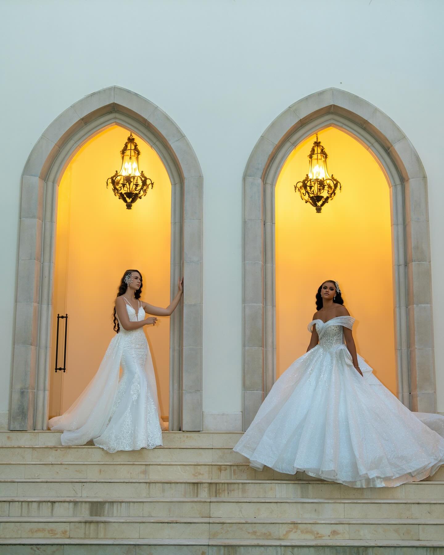 Two Visions of Elegance ✨
Captured in perfect harmony, each look tells a unique story of beauty and sophistication. Which one speaks to your style and dreams for the big day?

📸 Let us capture your vision! Book your wedding photography session today