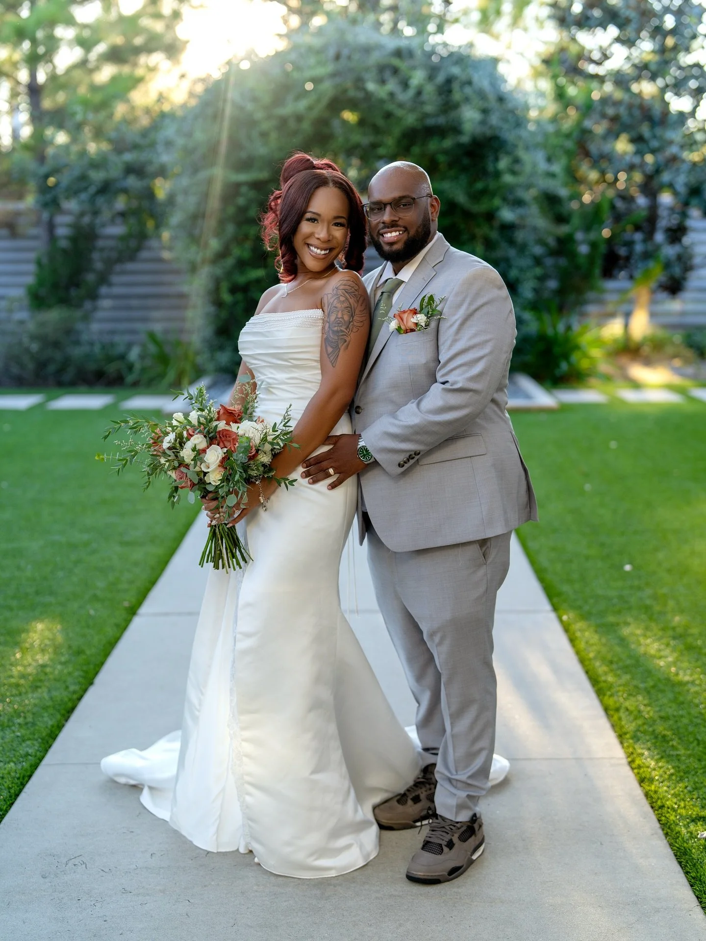 Rudy &amp; Shemia were made for this moment🥰🥰
Cheers to a lifetime of love and laughter!🥂❤️

Bride: @uniquely_shimmy 
Groom: @iamrudyalexander 
Videography: @asfilms.co 
Photography: @studio55bymich 
Planner: @fancylaneweddings 

#rudyandshemia #w