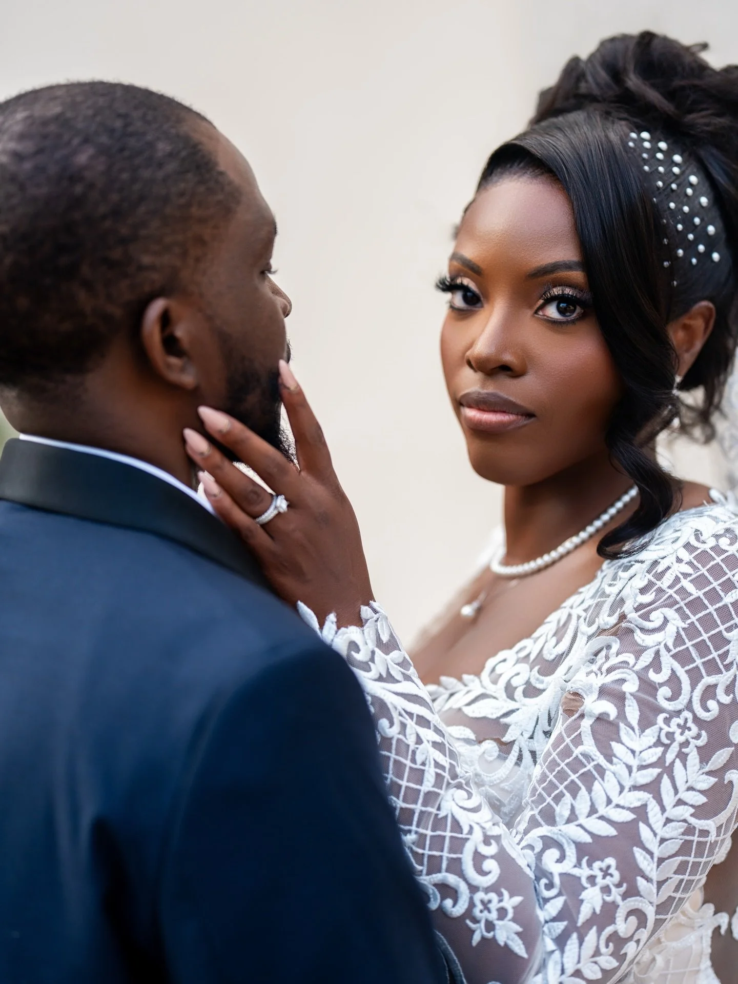 Love that is calm, certain, and deeply felt🤍
Patience &amp; Emmanuel💍

Bride: @life_with_patience 
Photography: @studio55bymich 
Videography: @asfilms.co 
Wedding Planner: @abibi_bridal 
Makeup Artist: @_imperishablebeautybar_ 
Hairstylist: @unblea