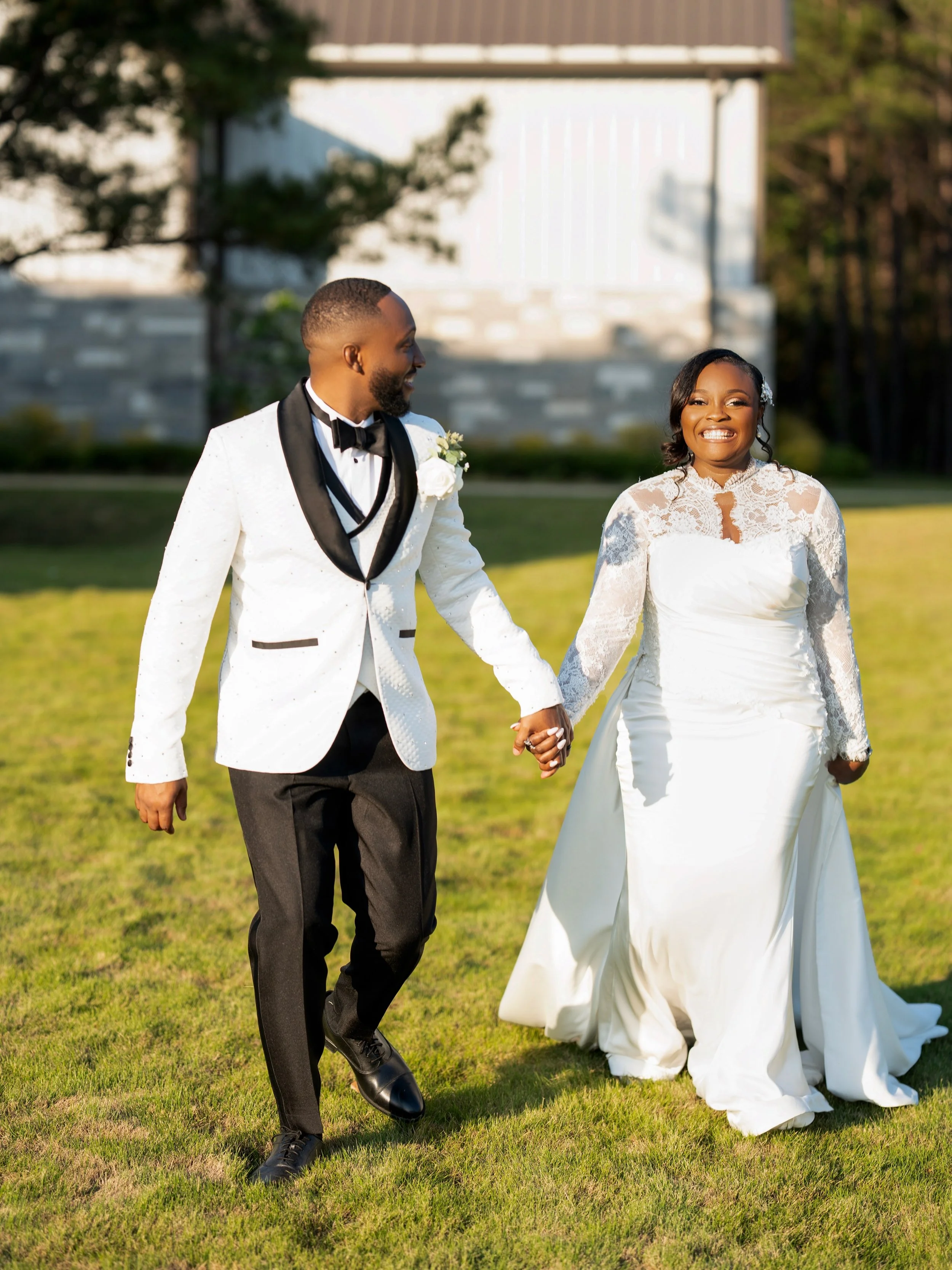 A celebration of love, commitment, and the start of forever🤍

Bride: @_derraah
Groom: @thatguy_uzo
Photography: @studio55bymich
Videography: @asfilms.co 
Planner: @weddingsbyoyindre
Makeup: @tifes_signature
Hair: @chelleellie
Bride&rsquo;s Outfits: 