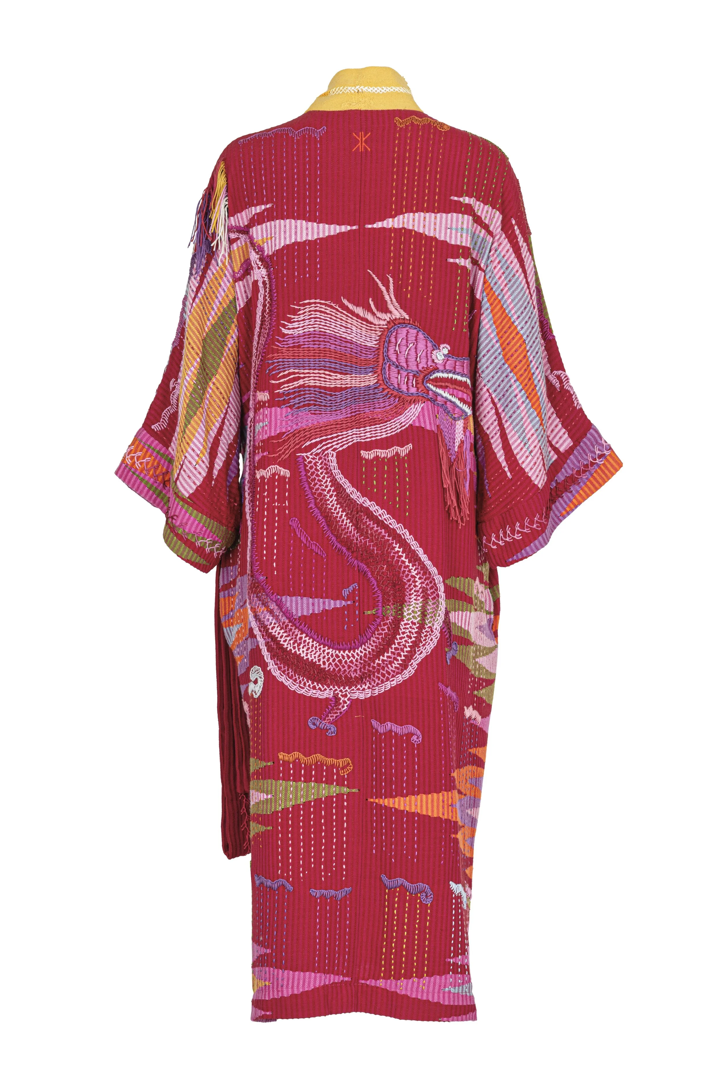 Dua Embroidered Coat Cotton 6002624