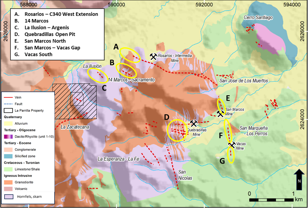 SILVER STORM COMMENCES 6,000 METRE DRILLING CAMPAIGN AT LA PARRILLA SILVER MINE COMPLEX
