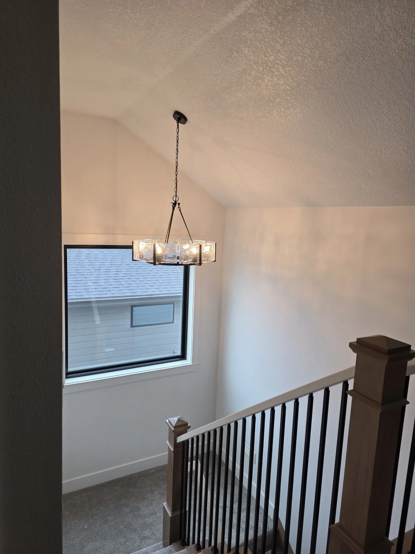 Staircase chandelier