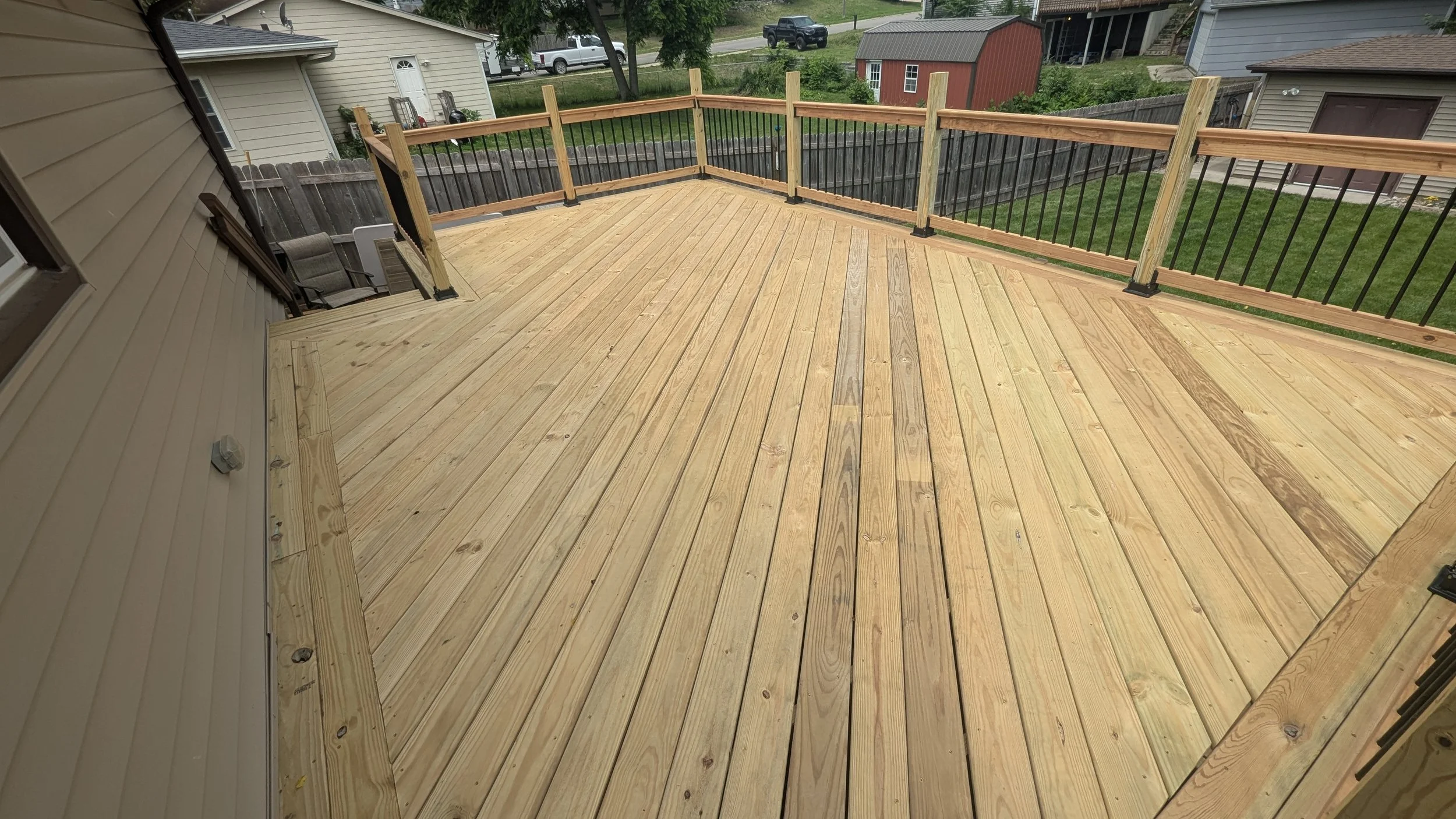 Custom Deck Construction