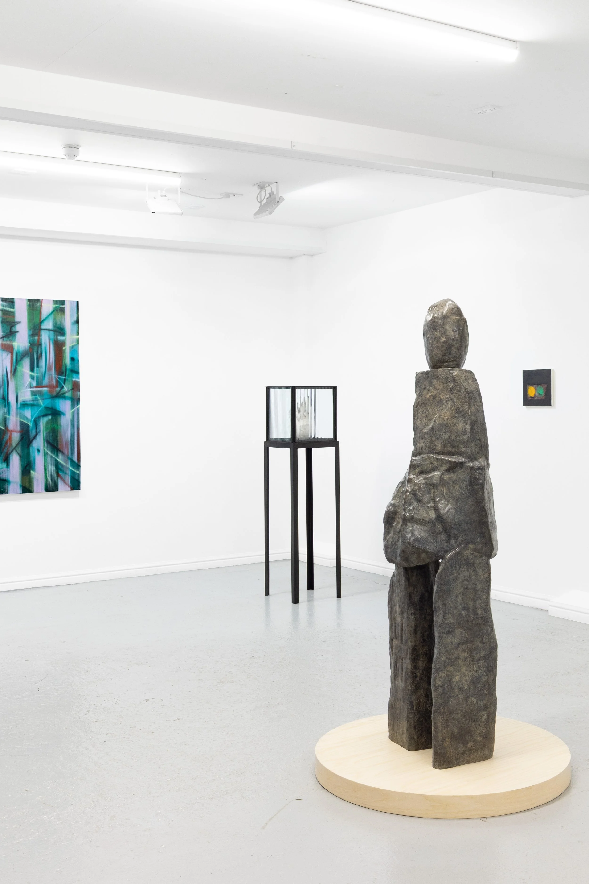 Stele, 2026, bronze, 180 x 45 x 42 cm
