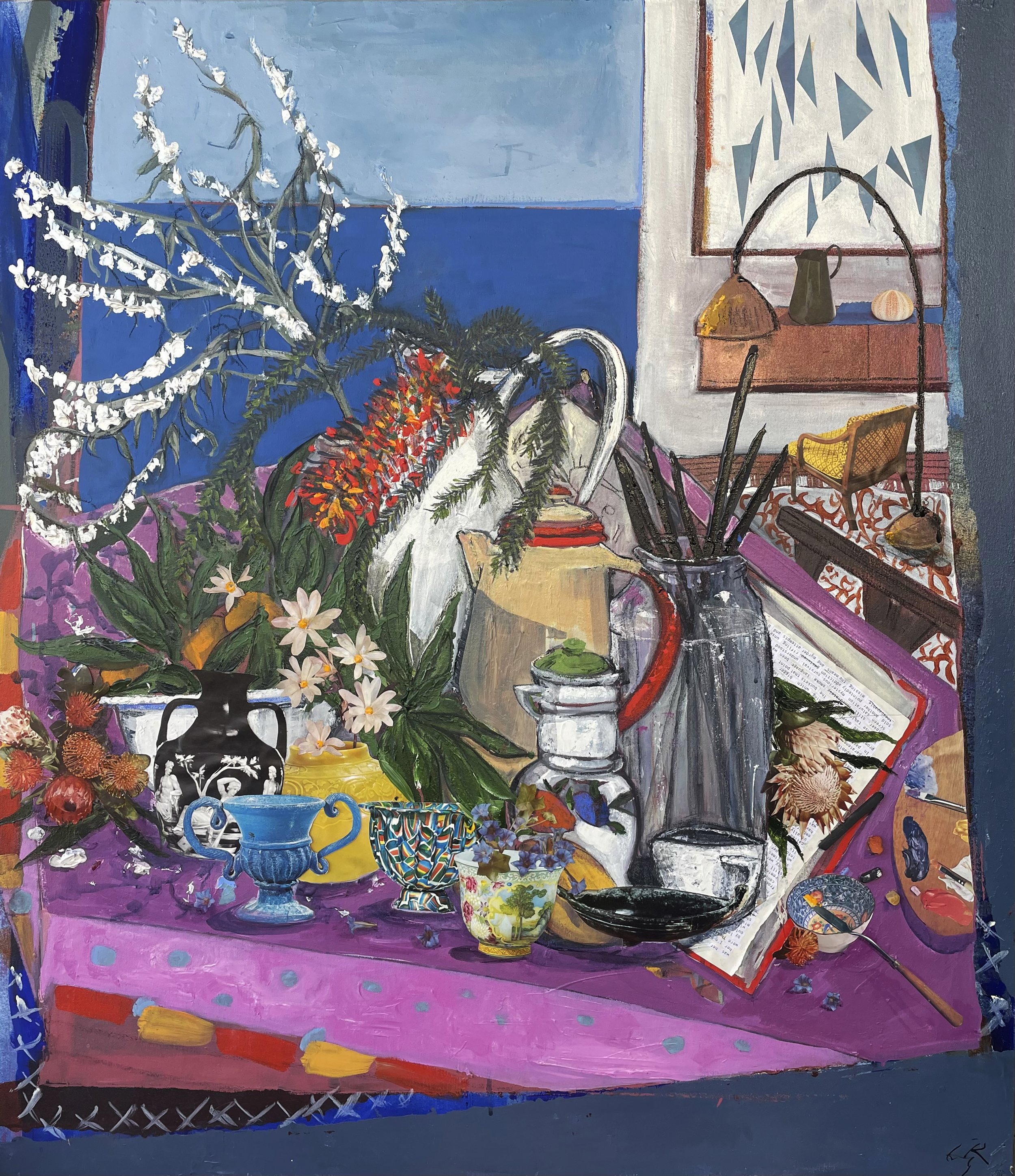 Treasure Trove_acrylic and collage on canvas_94x107cm_sold.jpg