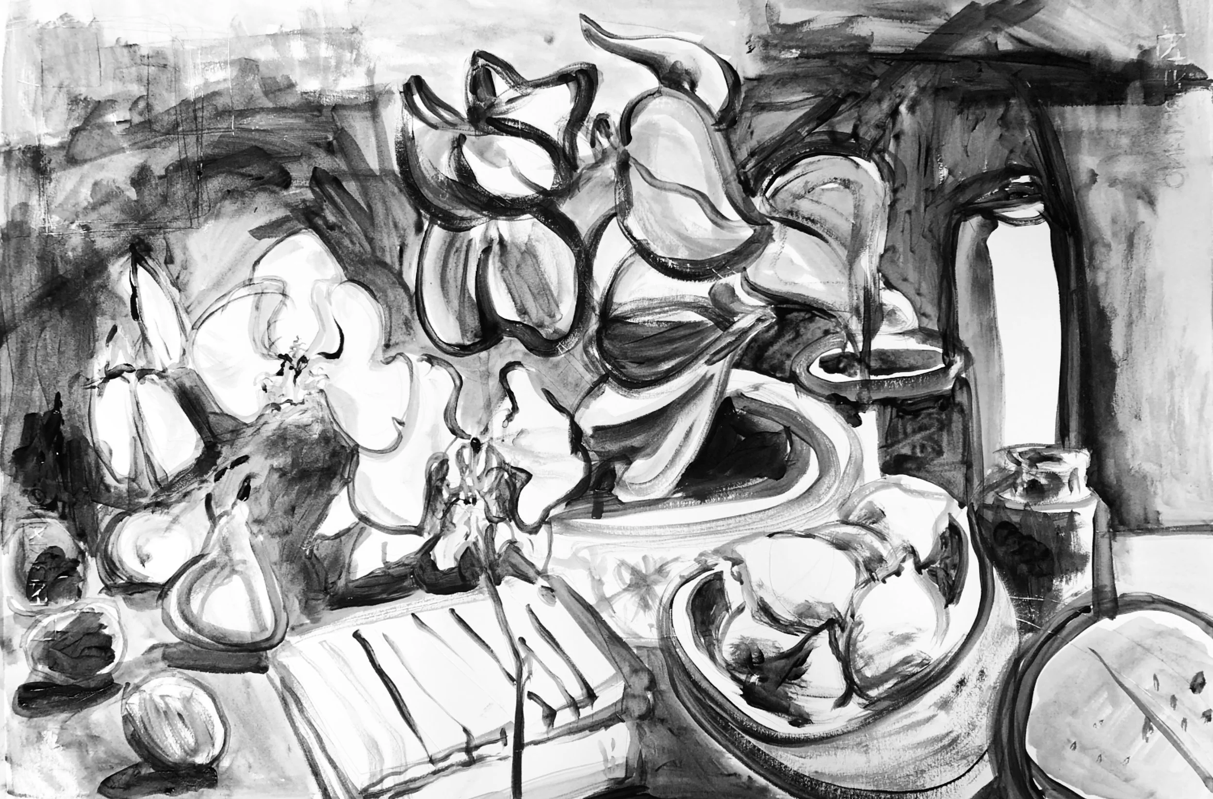 quick study in black paint_acrylic on paper_70x50cm_available_280.jpg