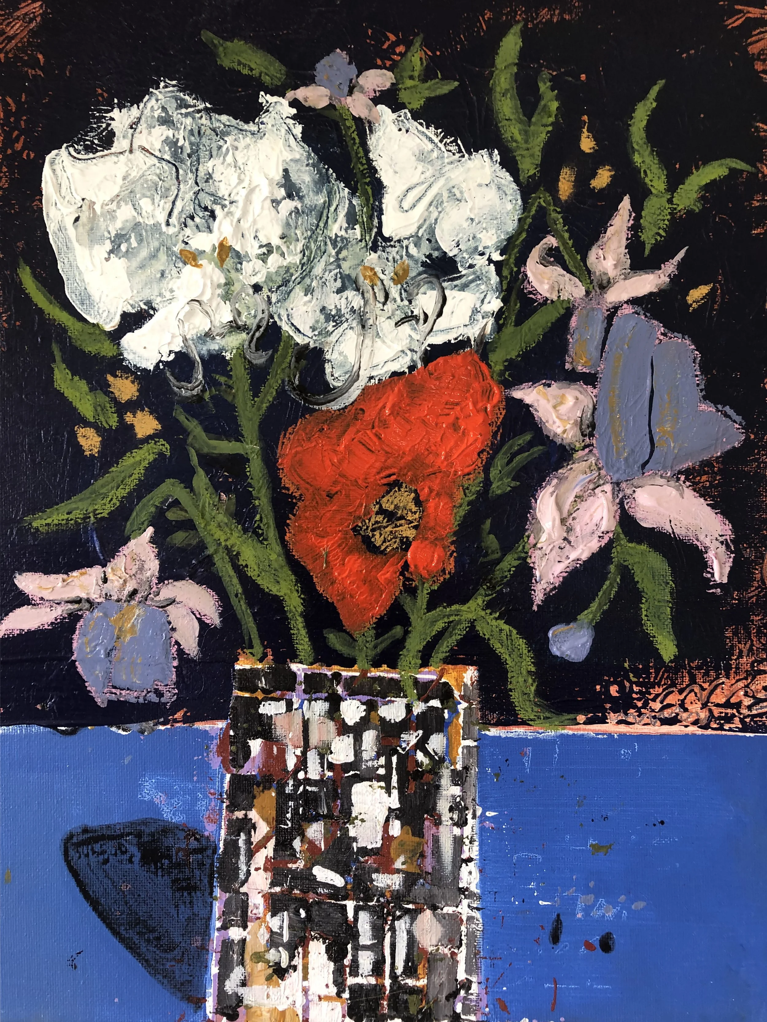 red poppy_acrylic and pastel on canvas_25x35cm_sold.jpg