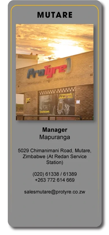 Protyre Mutare Service Centre