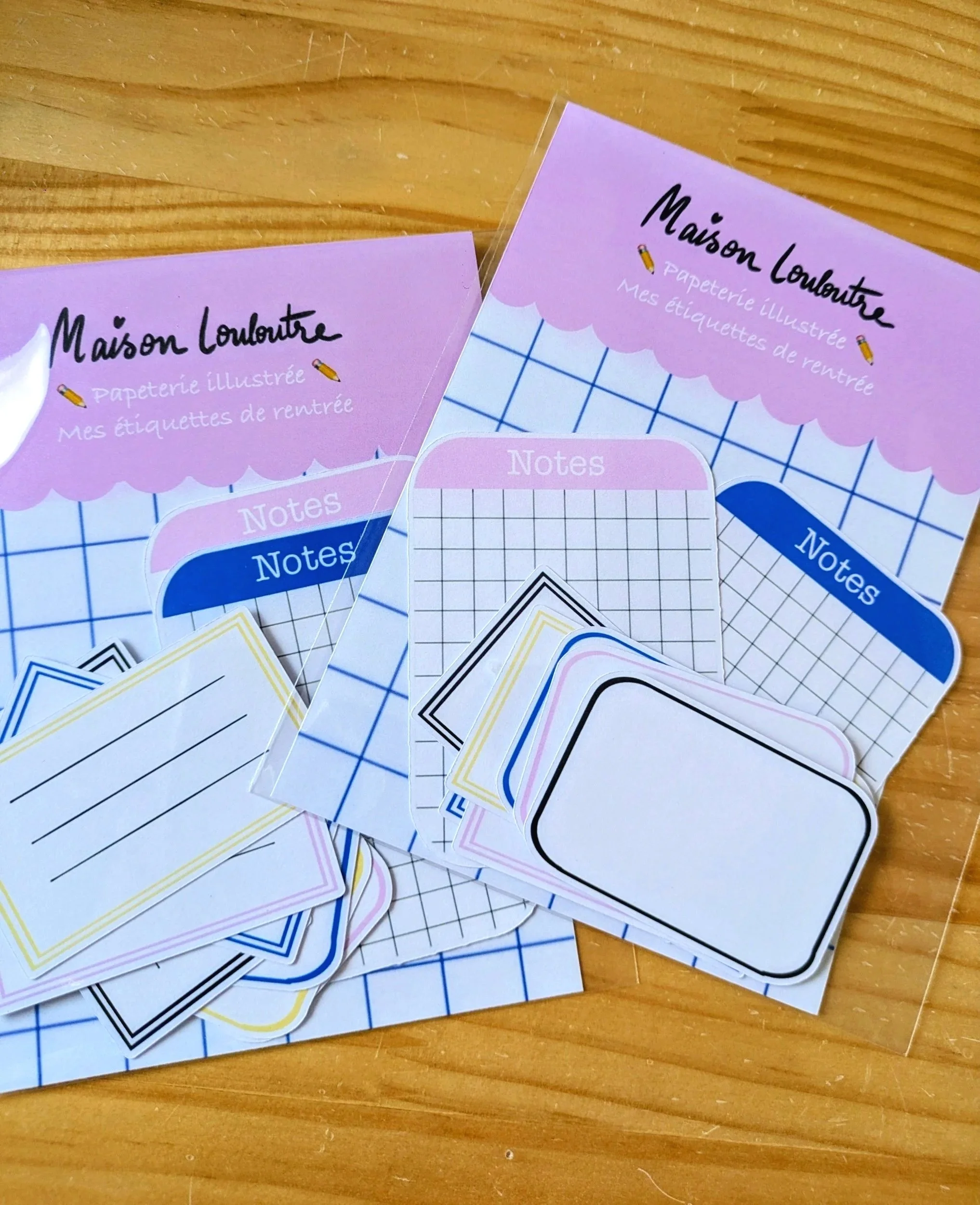Lot de stickers "Mes etiquettes"