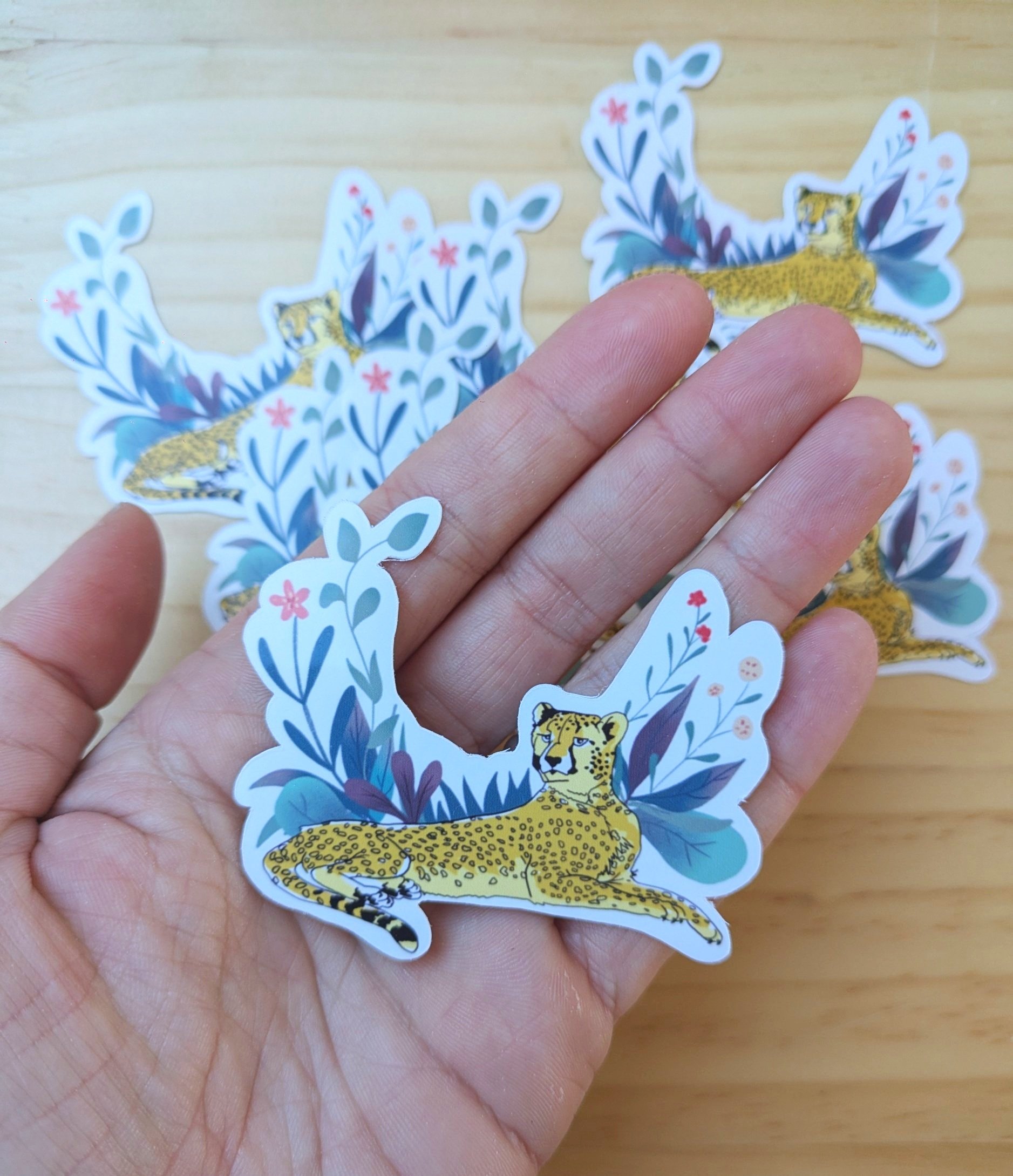 Stickers Léopard