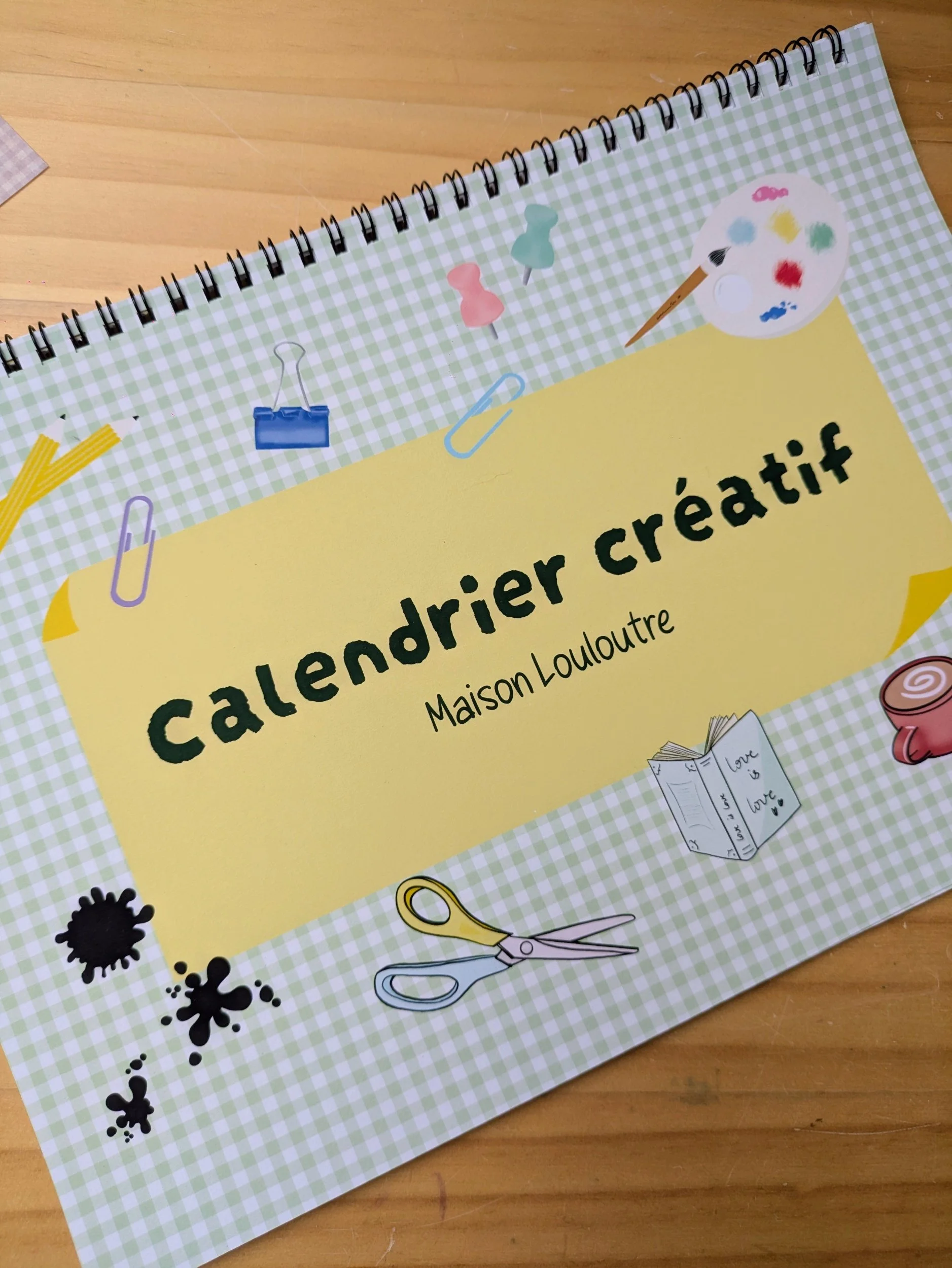 Calendrier créatif ✏️