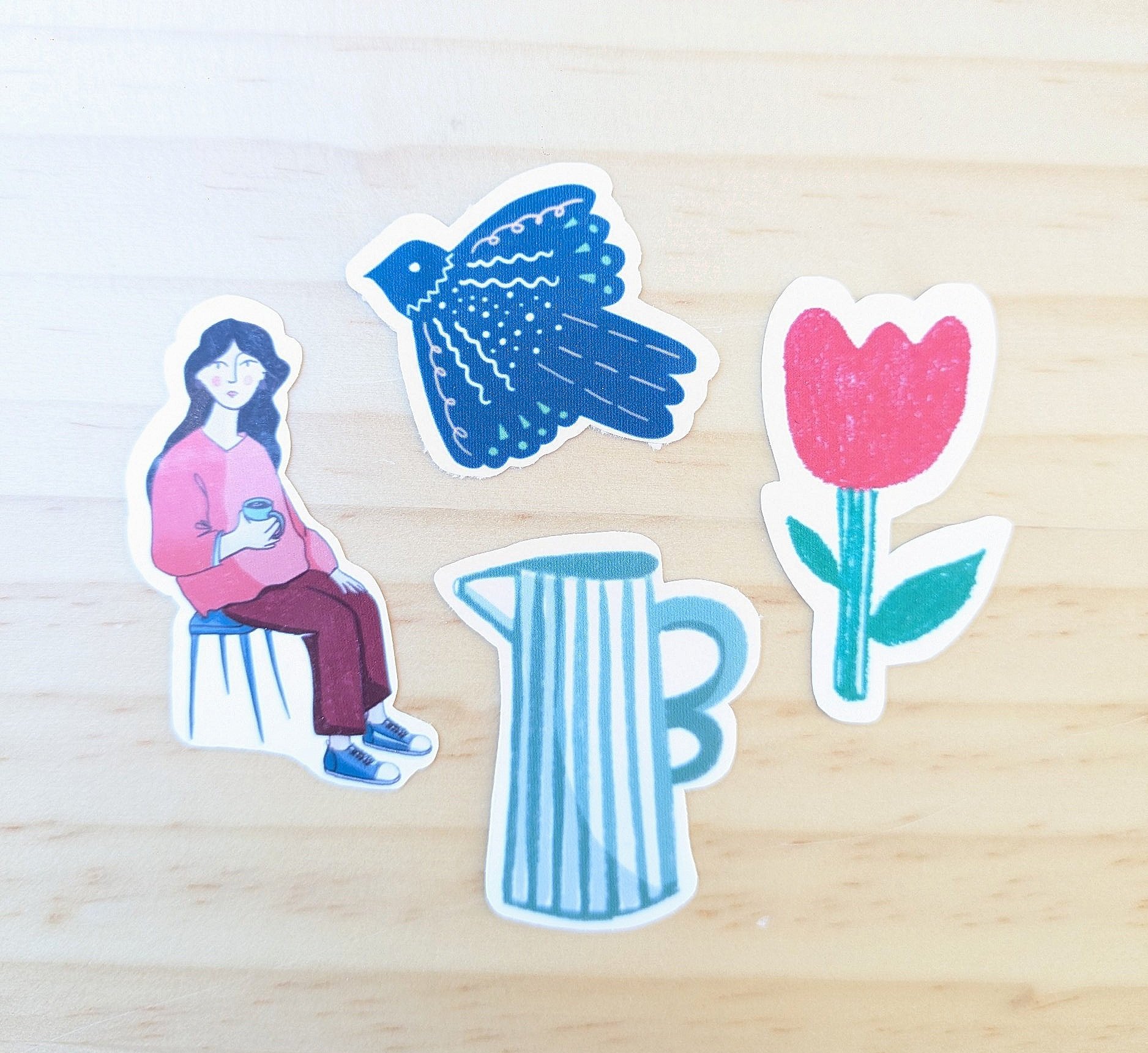 Stickers Spring Chill