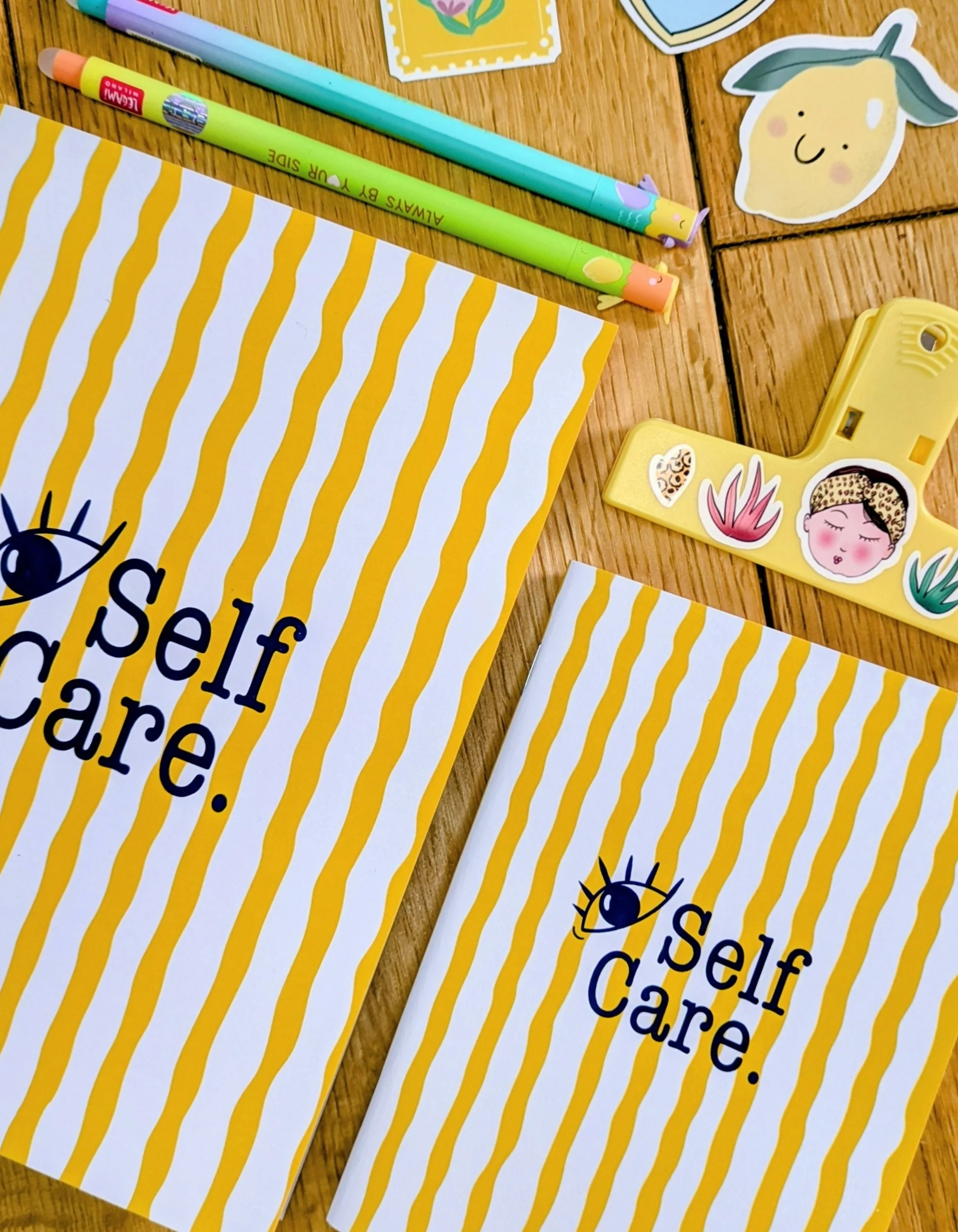 Carnet illustré "Self care"