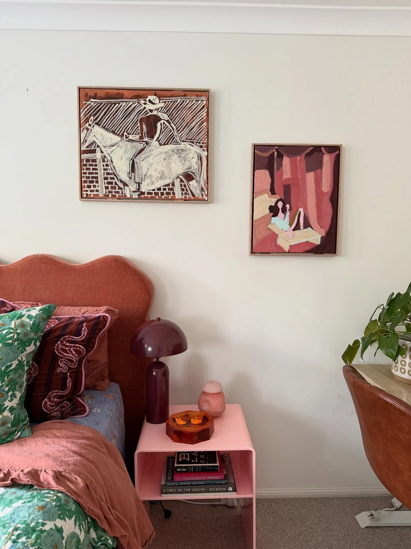 I love love seeing where my paintings find homes, this is a snapshot of where some of my recent work has found a wall to call their own. Thank you to everyone who has supported me on this journey so far (you know who you are), if you feel inclined to