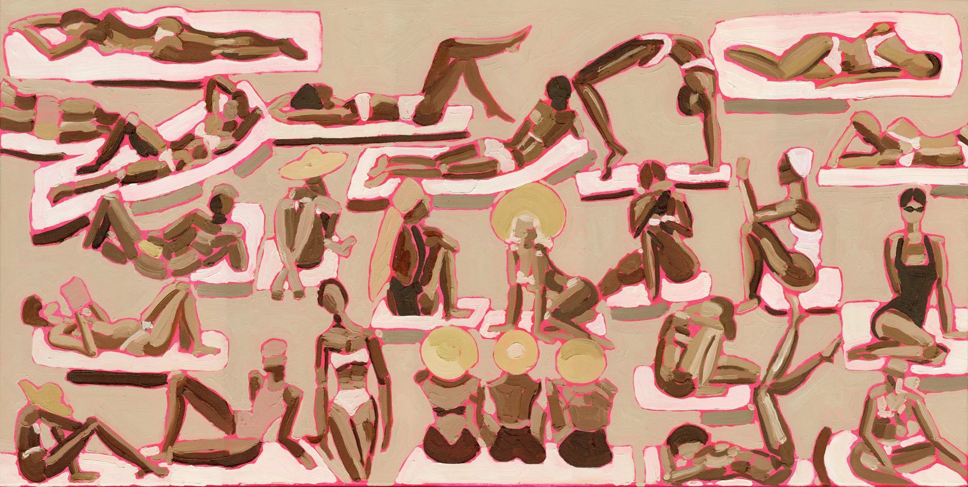 Bathers of Capri Print