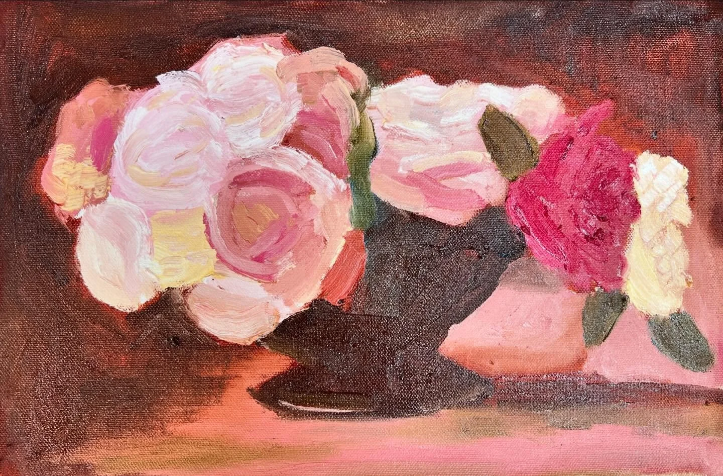 Master Study, Roses in a Bowl
Henri Fantin-Latour 
1883
Day 3/30
Oil on canvas 
#mastersketch25