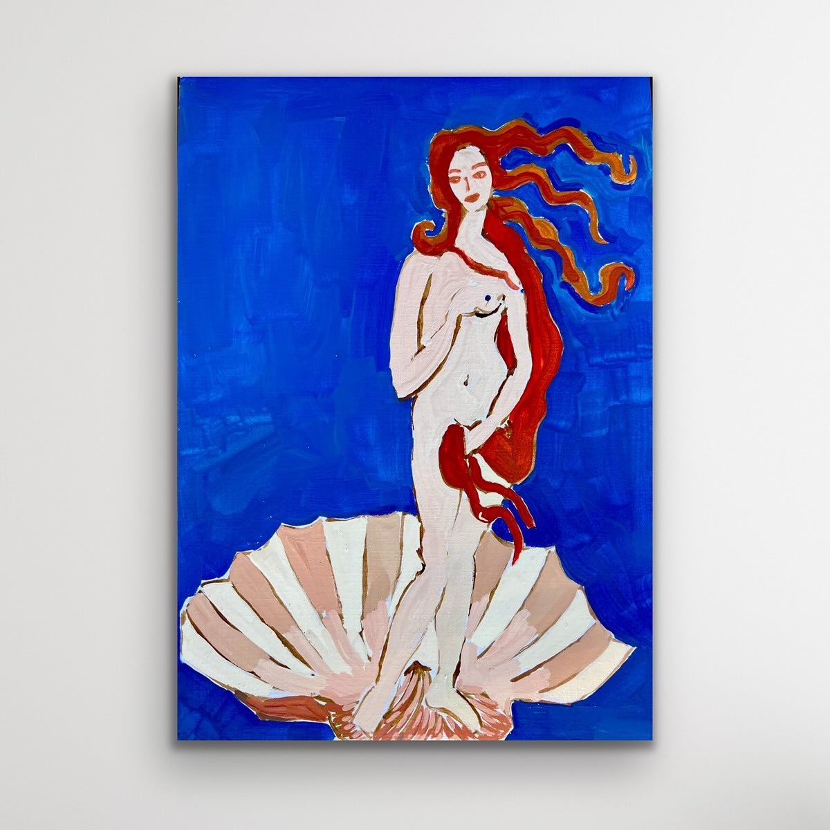 Master sketch day 7
The Birth of Venus, Sandro Botticelli, 1480
#mastersketch25 #gouache #gouacheonpaper #venus