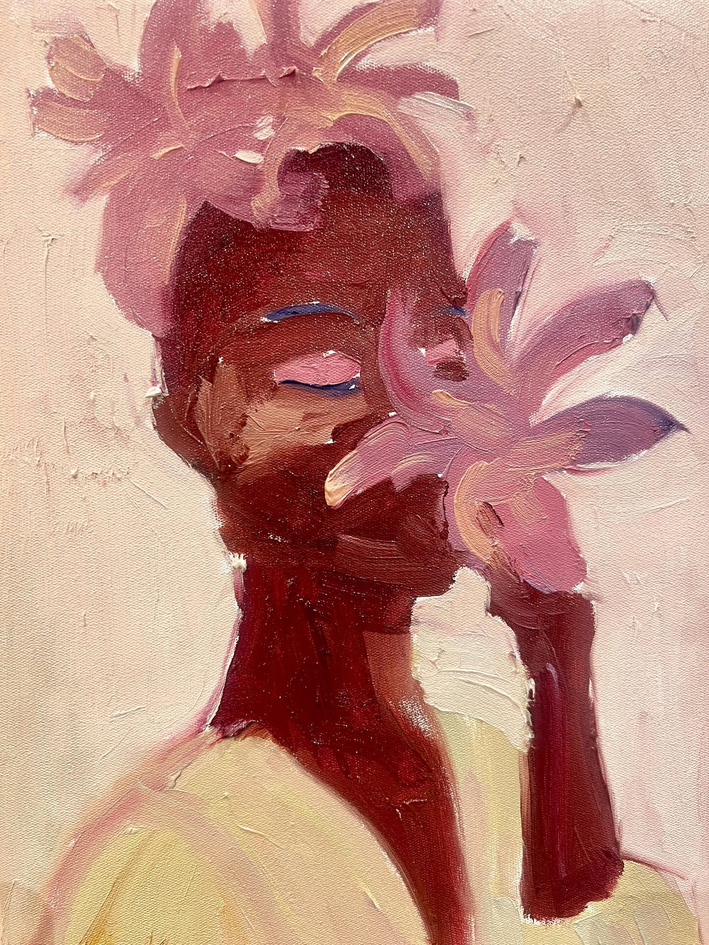 Studio time this week #colour #oilpainting @southernbuoy thank you for my canvas 💘