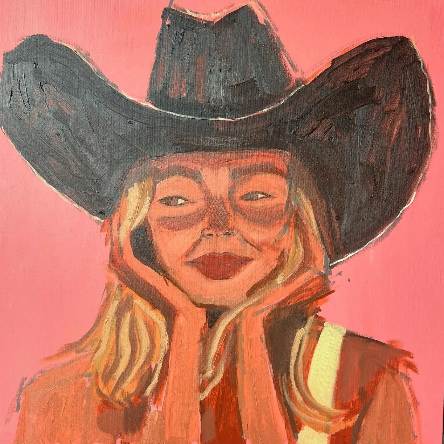 &lsquo;Gigi&rsquo;

Oil on Canvas 

61cm x 61cm

Available on my website. 🫧🧚