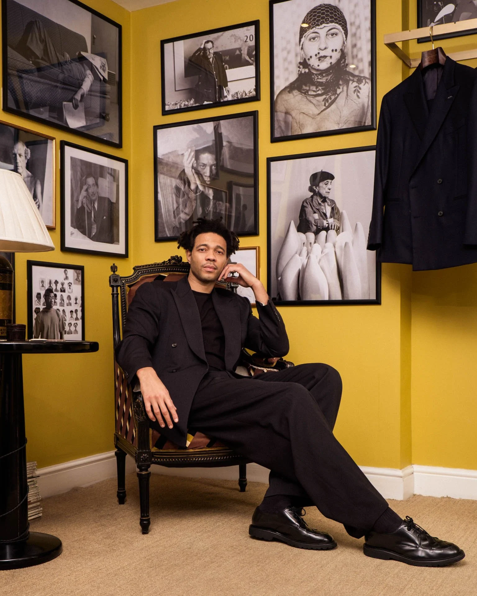 Charlie Casely-Hayford in his store in London.