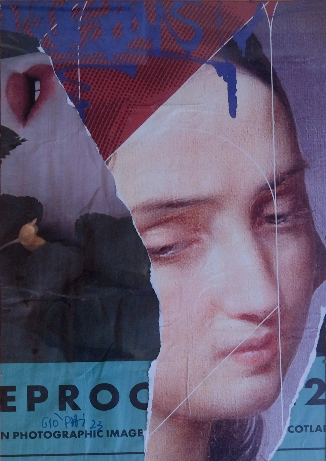 Lumi / 56x94 / 2023 / Brescia, Edimburgo / Collage