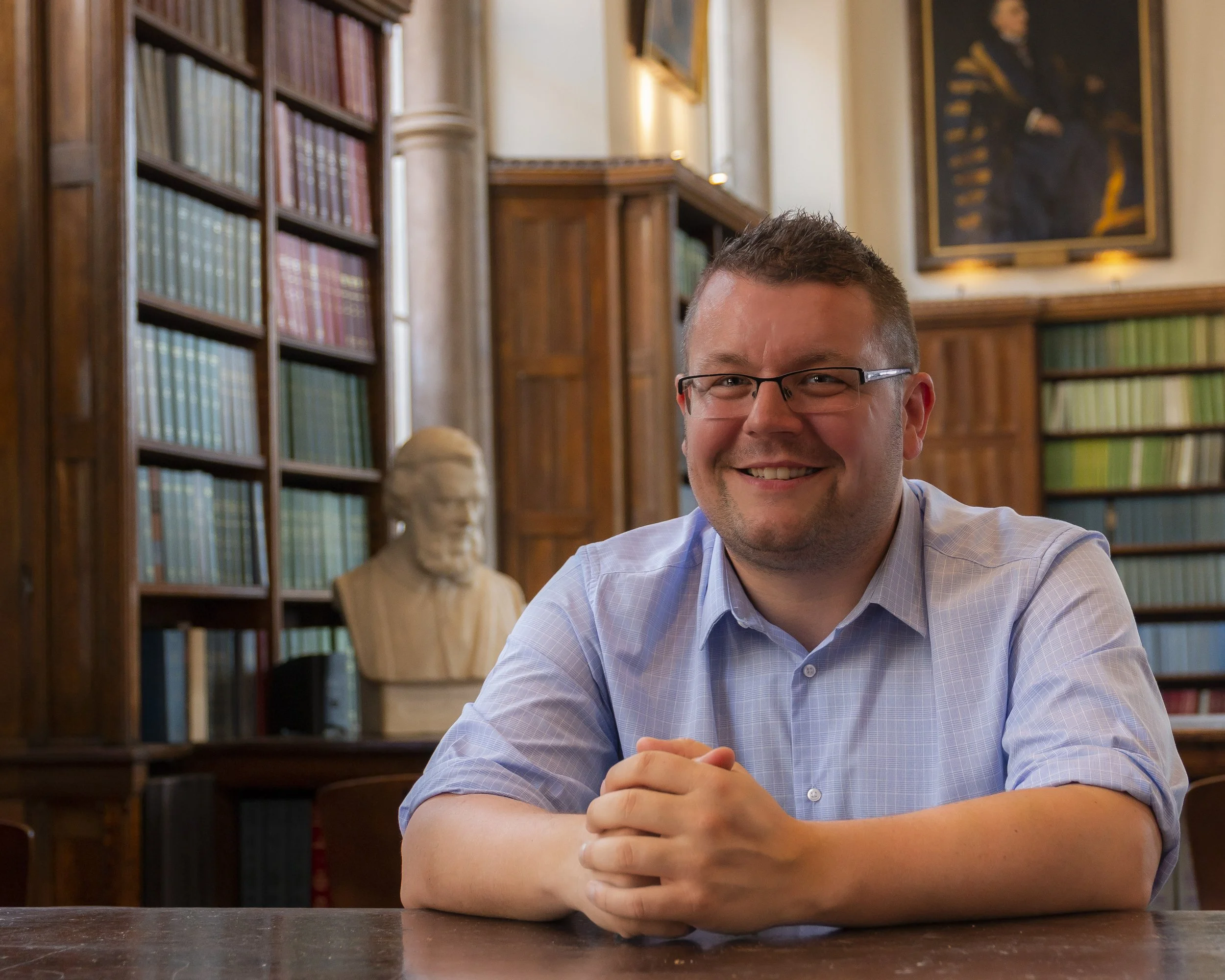 Picture of a smiling Daniel Taylor