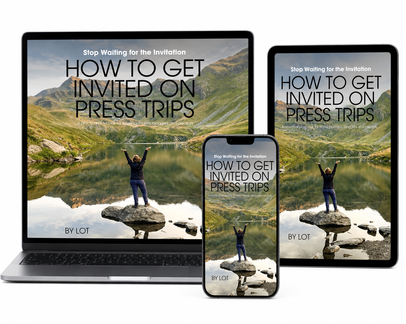 How to get invited on press trips - E-book