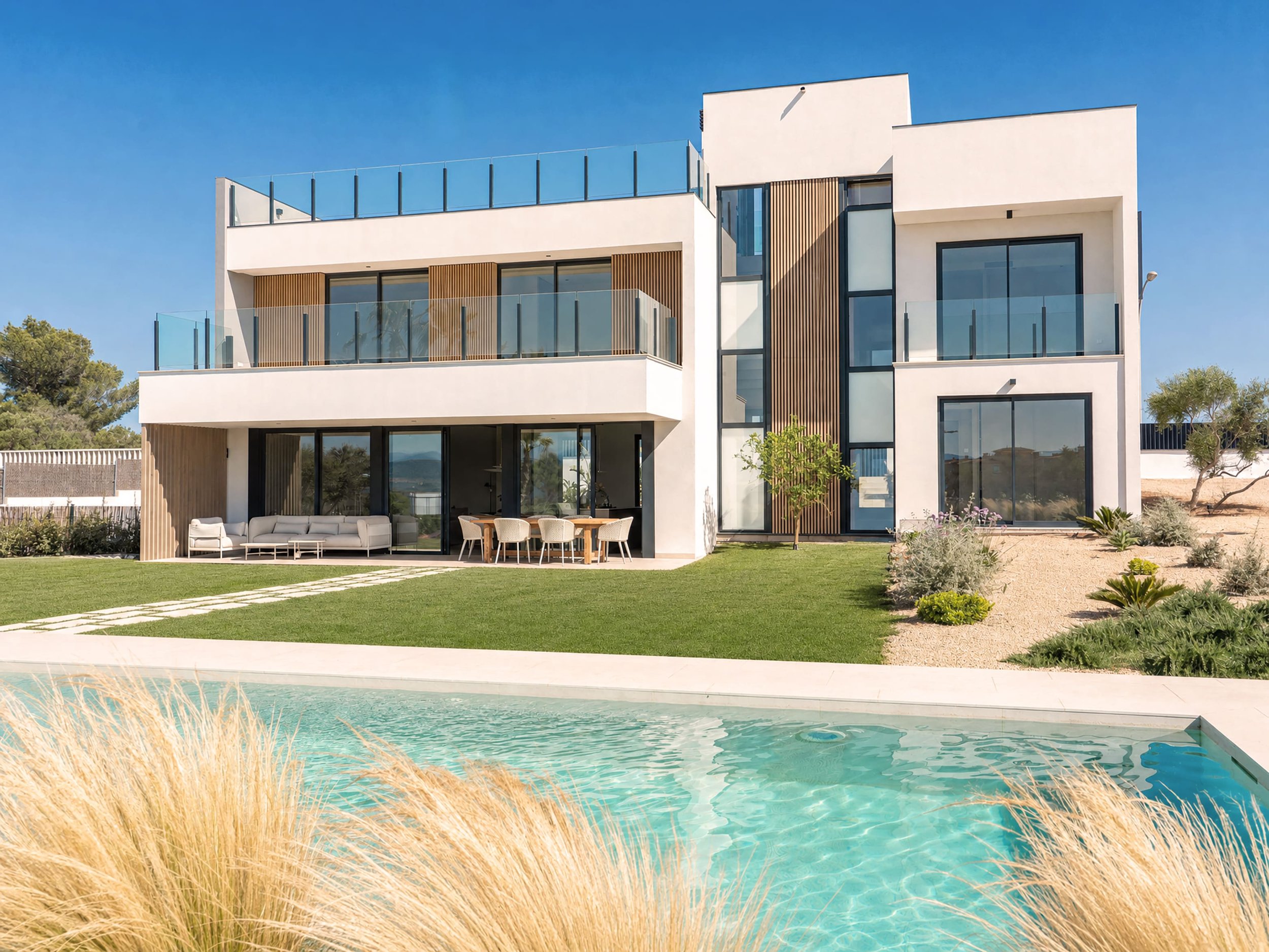 SG116 VILLA GARDEN, POOL AND BUILDING
