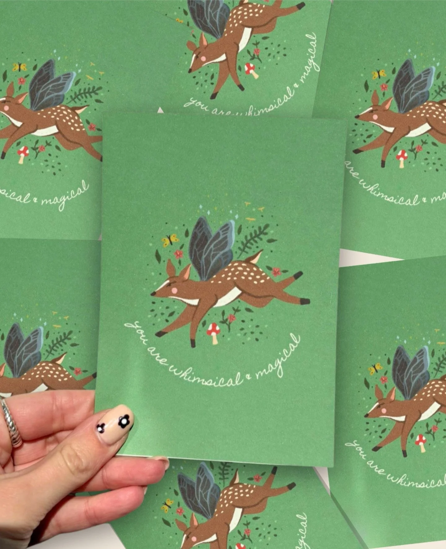 You are whimsical &amp; magical ✨

Available on Etsy 🛍️ 

#illustration #northamptonshire #justlikeliz #quoteprint #designer